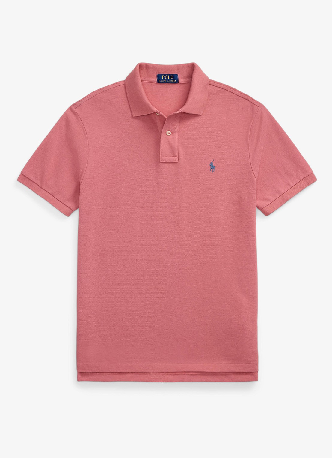 Ralph Lauren Het iconische mesh Polo-shirt - voorkant 4 desert rose / roze