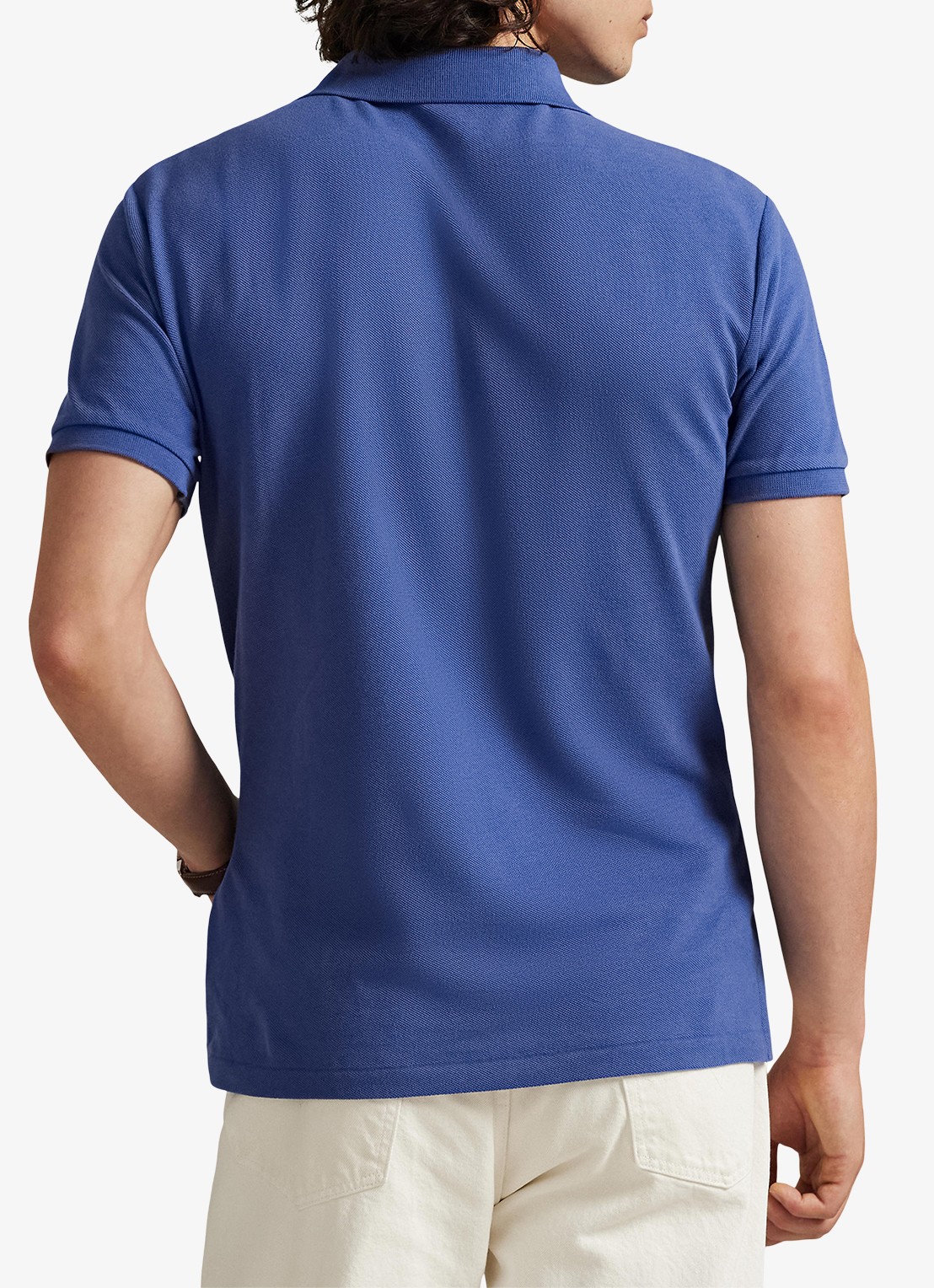 Ralph Lauren Het iconische mesh Polo-shirt - achterkant old royal/c7215-47ww