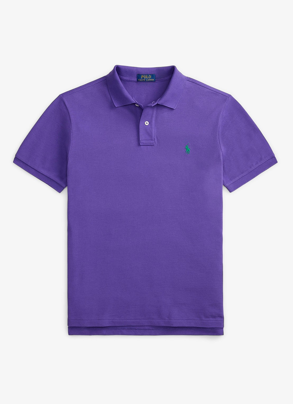 Ralph Lauren Het iconische mesh Polo-shirt - voorkant 2 cabana purple/c5223-zywt