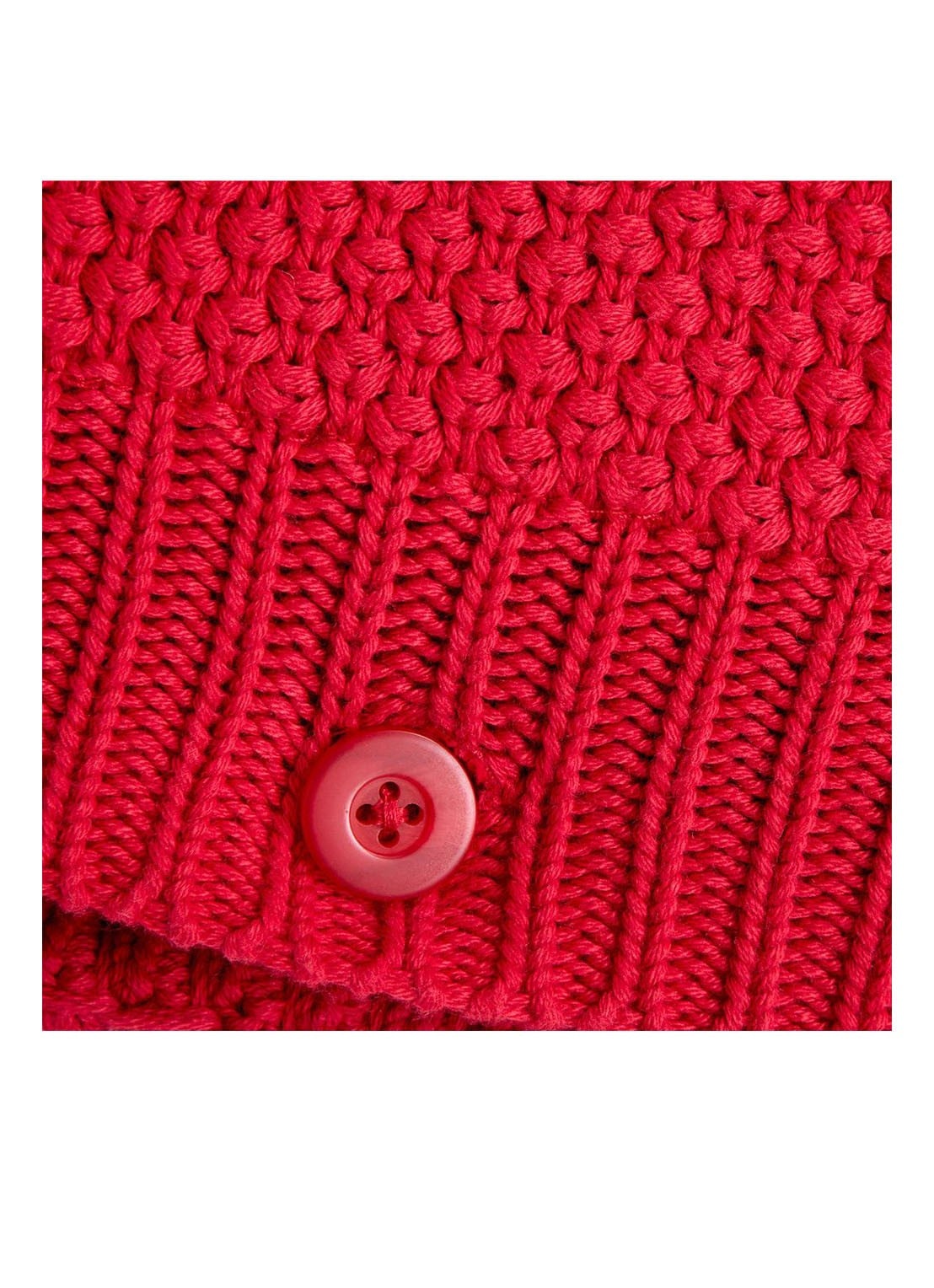 Ralph Lauren Highland sierkussenhoes 50 x 50 cm - achterkant rood