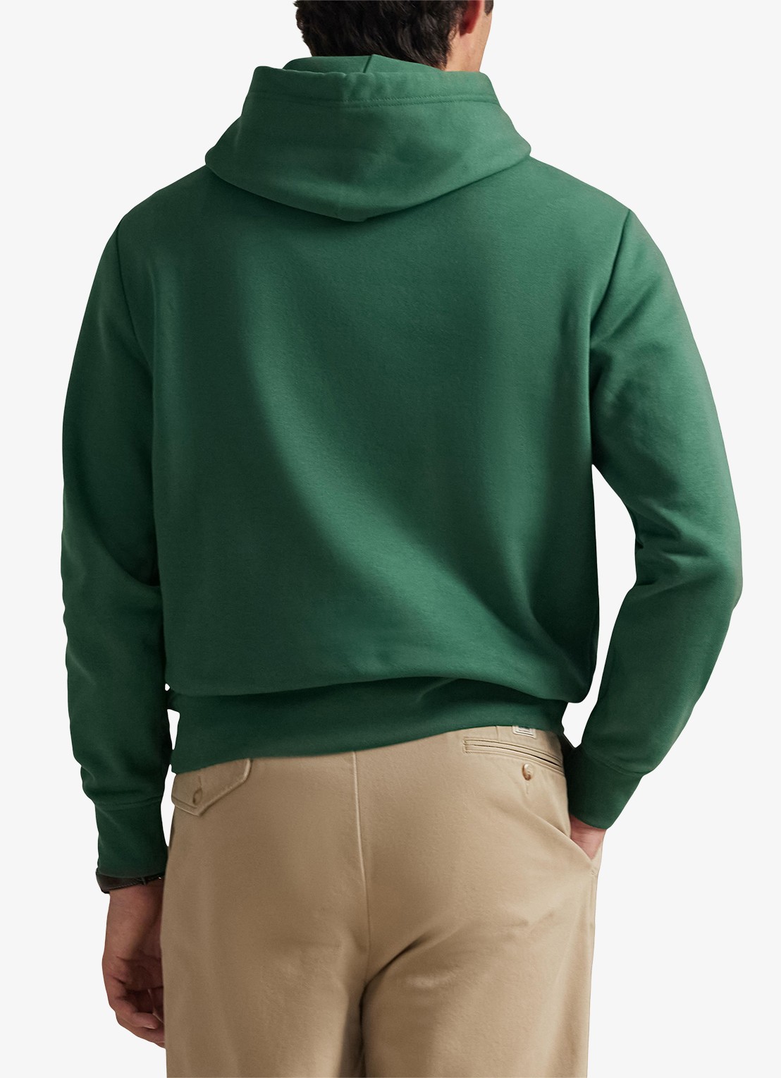 Ralph Lauren Hoodie met logo - achterkant 3 verano green / groen
