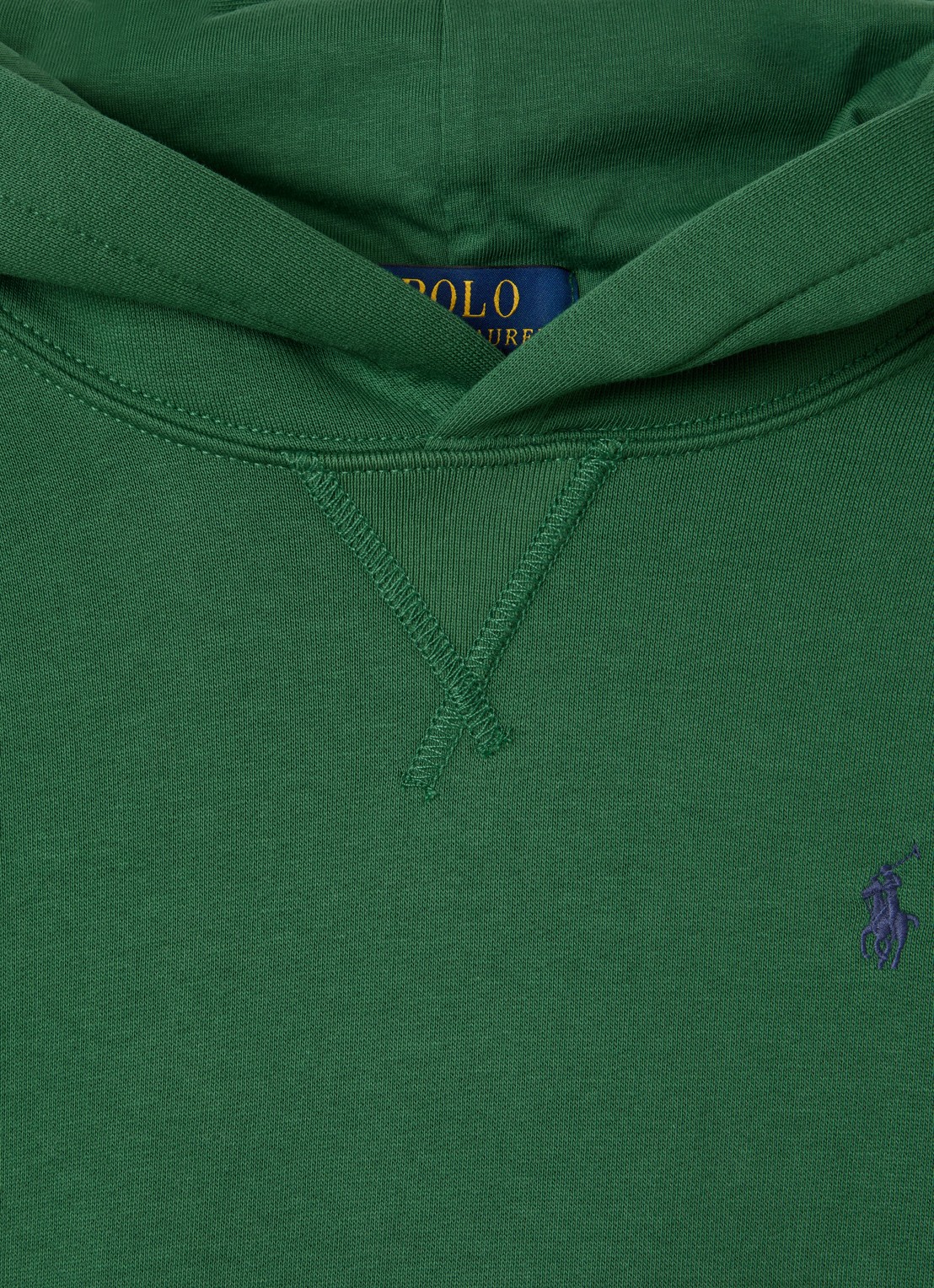 Ralph Lauren Hoodie met logoborduring - detail 3 felgroen
