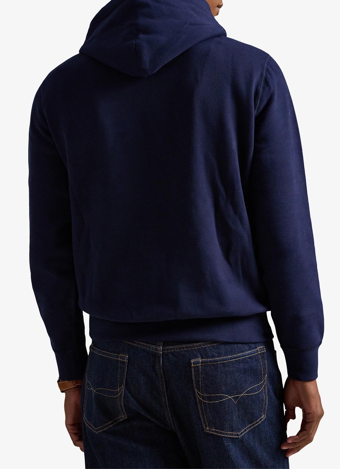 Ralph Lauren Hoodie met logoborduring - achterkant 3 cruise navy / blauw