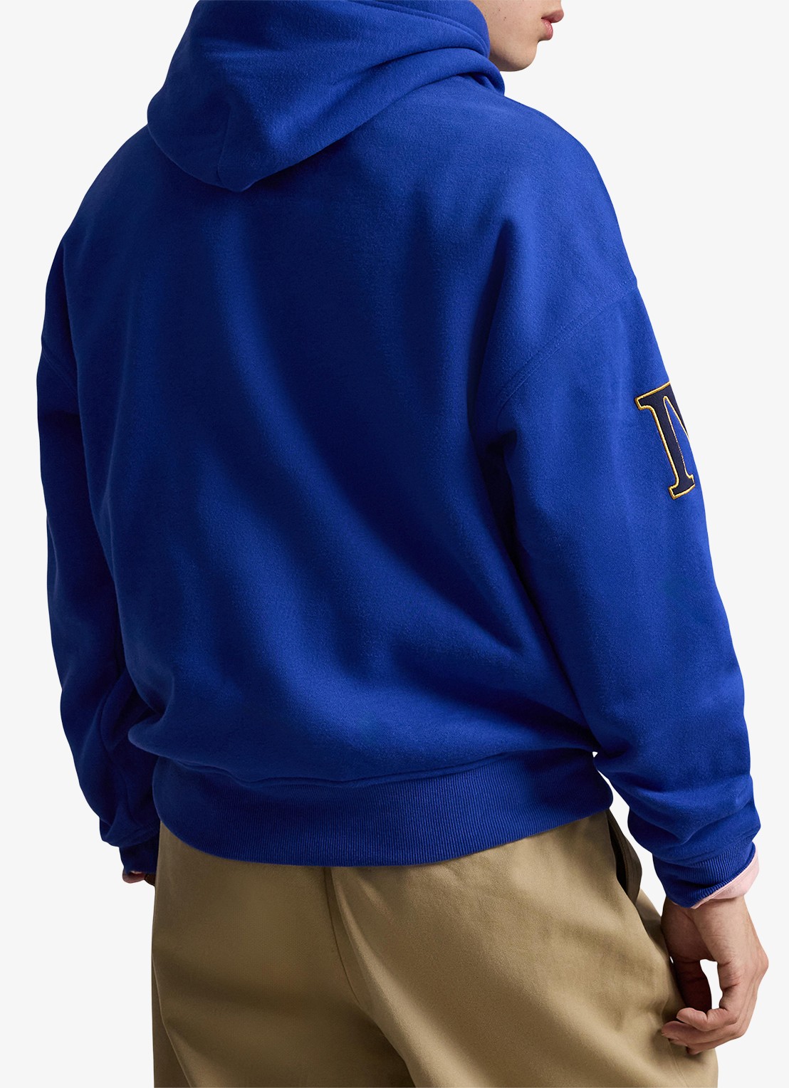 Ralph Lauren Hoodie met logoborduring - achterkant new sapphire-2zi3