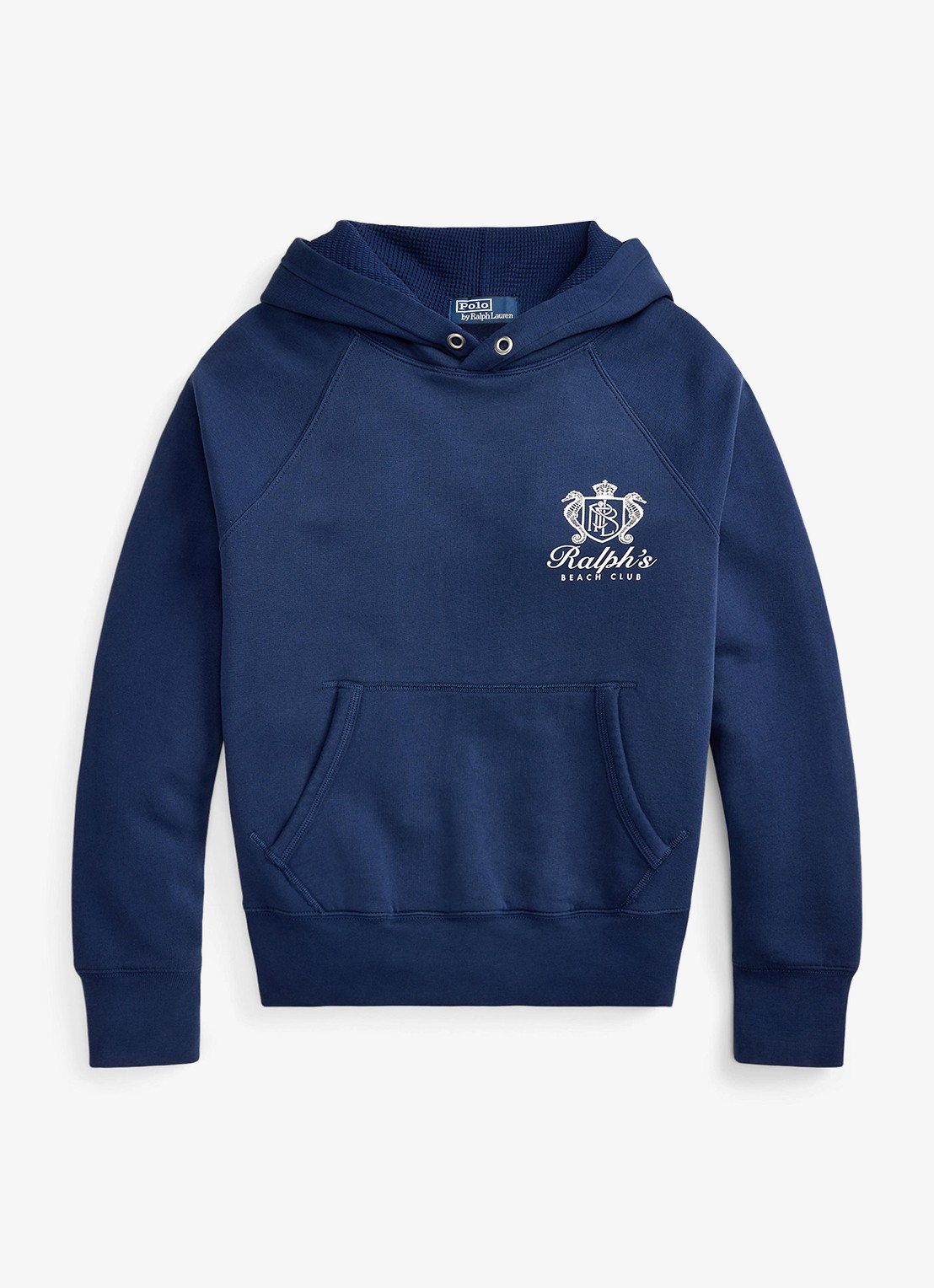 Ralph Lauren Hoodie met logoprint - voorkant 2 dark cobalt / kobaltblauw