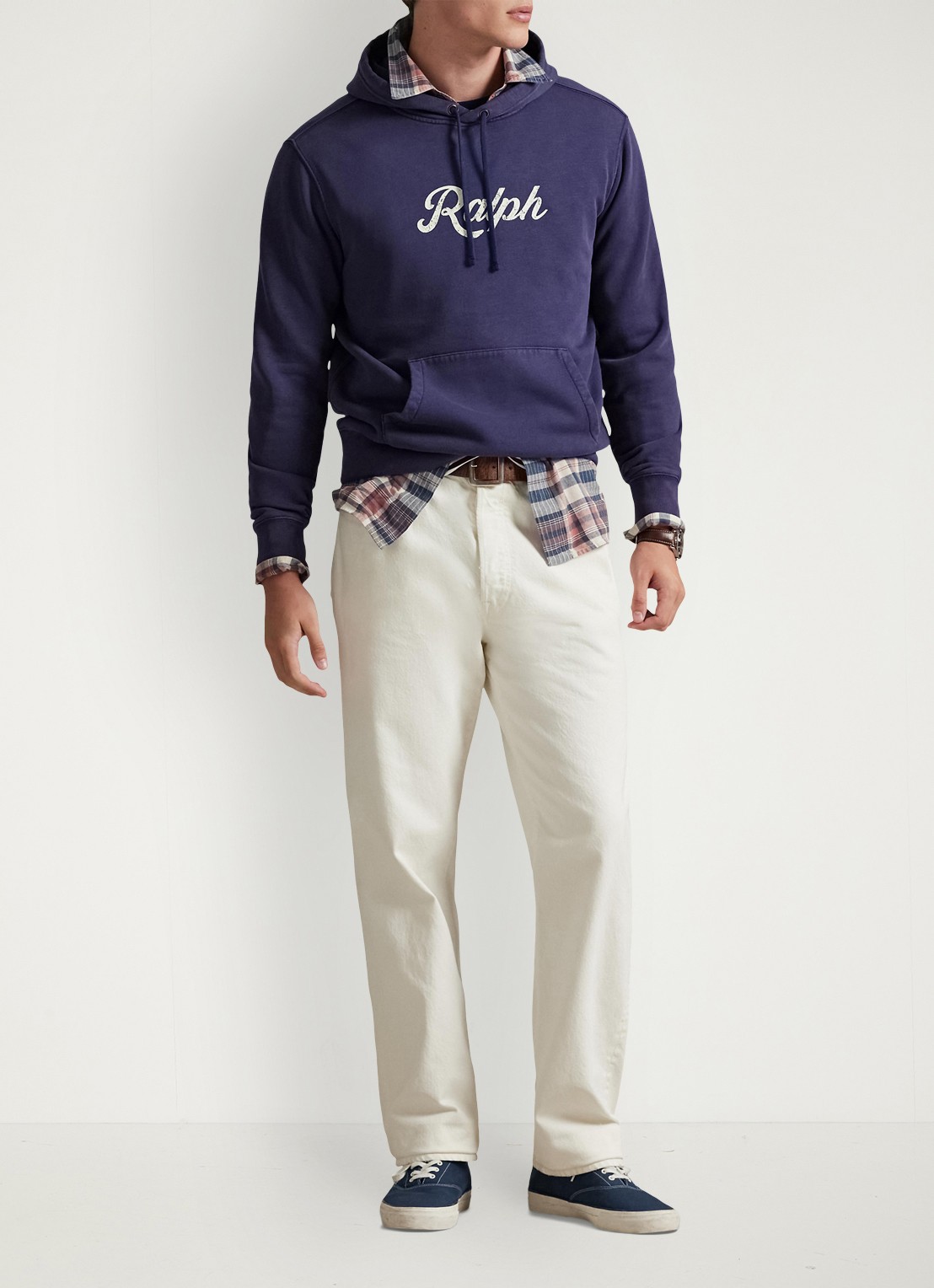 Ralph Lauren Hoodie met logoprint - voorkant 4 dark cobalt-2x28