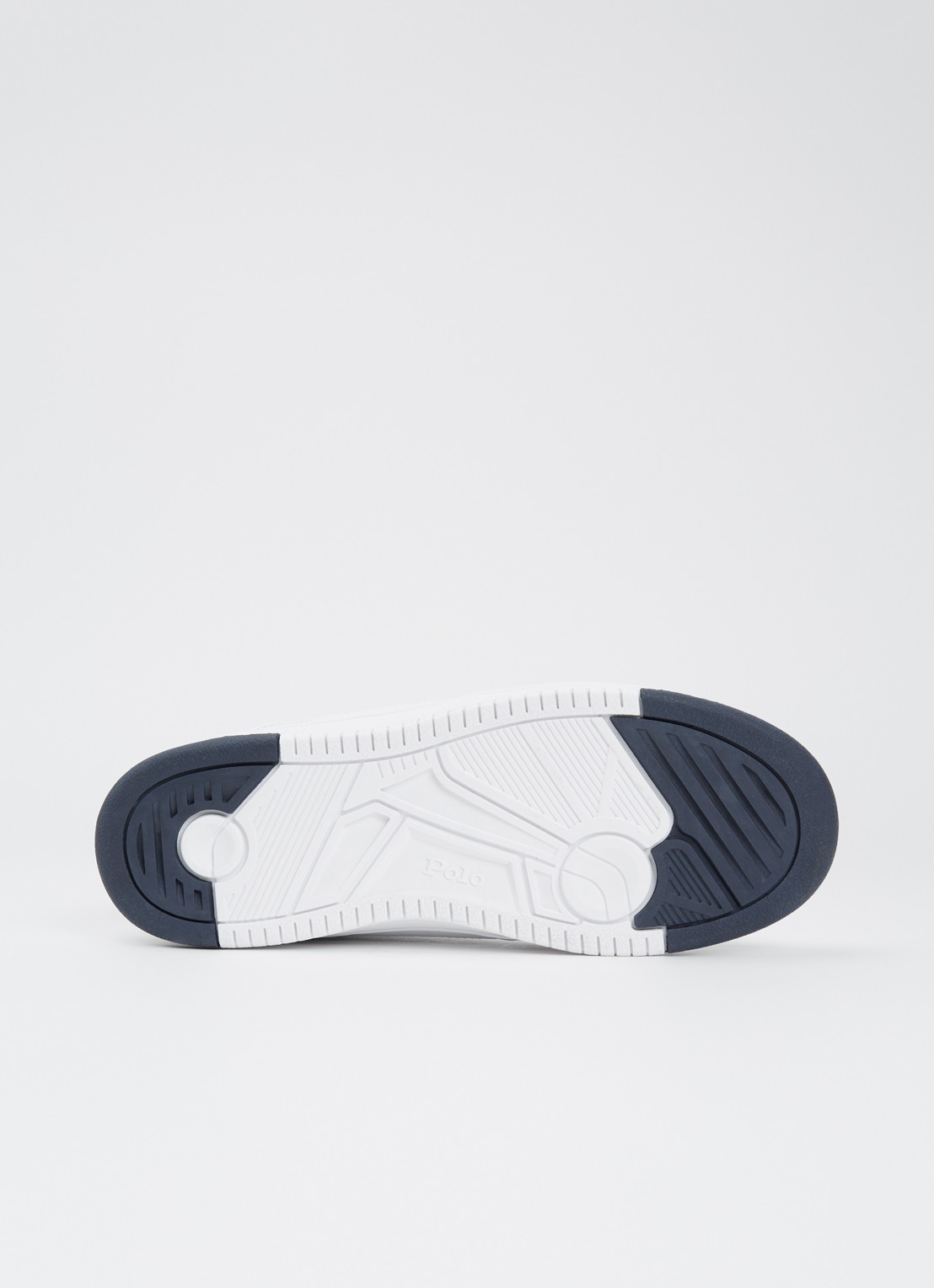 Ralph Lauren J-Masters Court II sneaker met logo - detail 4 wit