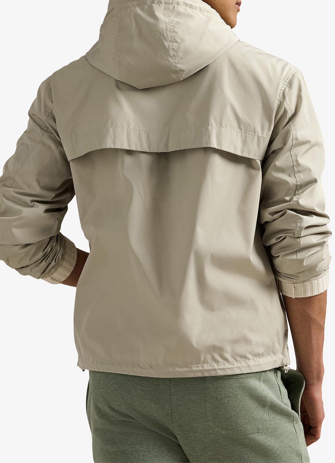 Ralph Lauren Jack met capuchon en steekzakken - achterkant 4 classic stone / beige
