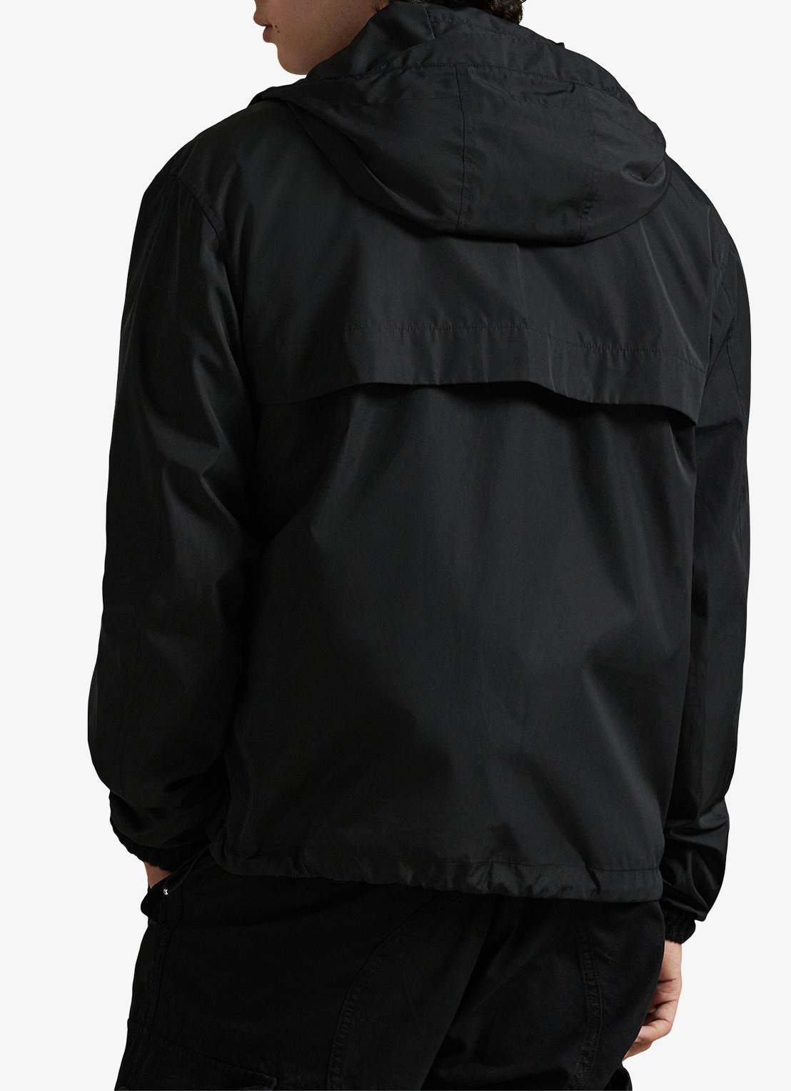 Ralph Lauren Jack met capuchon en steekzakken - achterkant 3 polo black / zwart