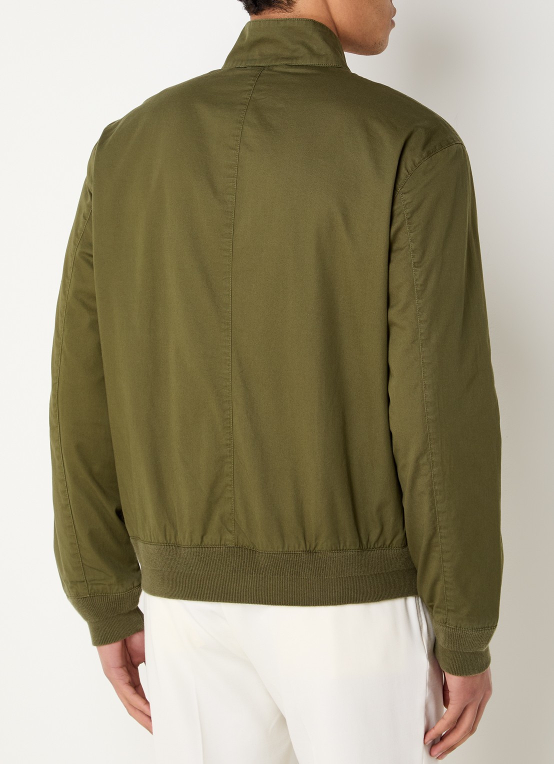 Ralph Lauren Jack met klepzakken en logoborduring - achterkant 4 new olive / groen