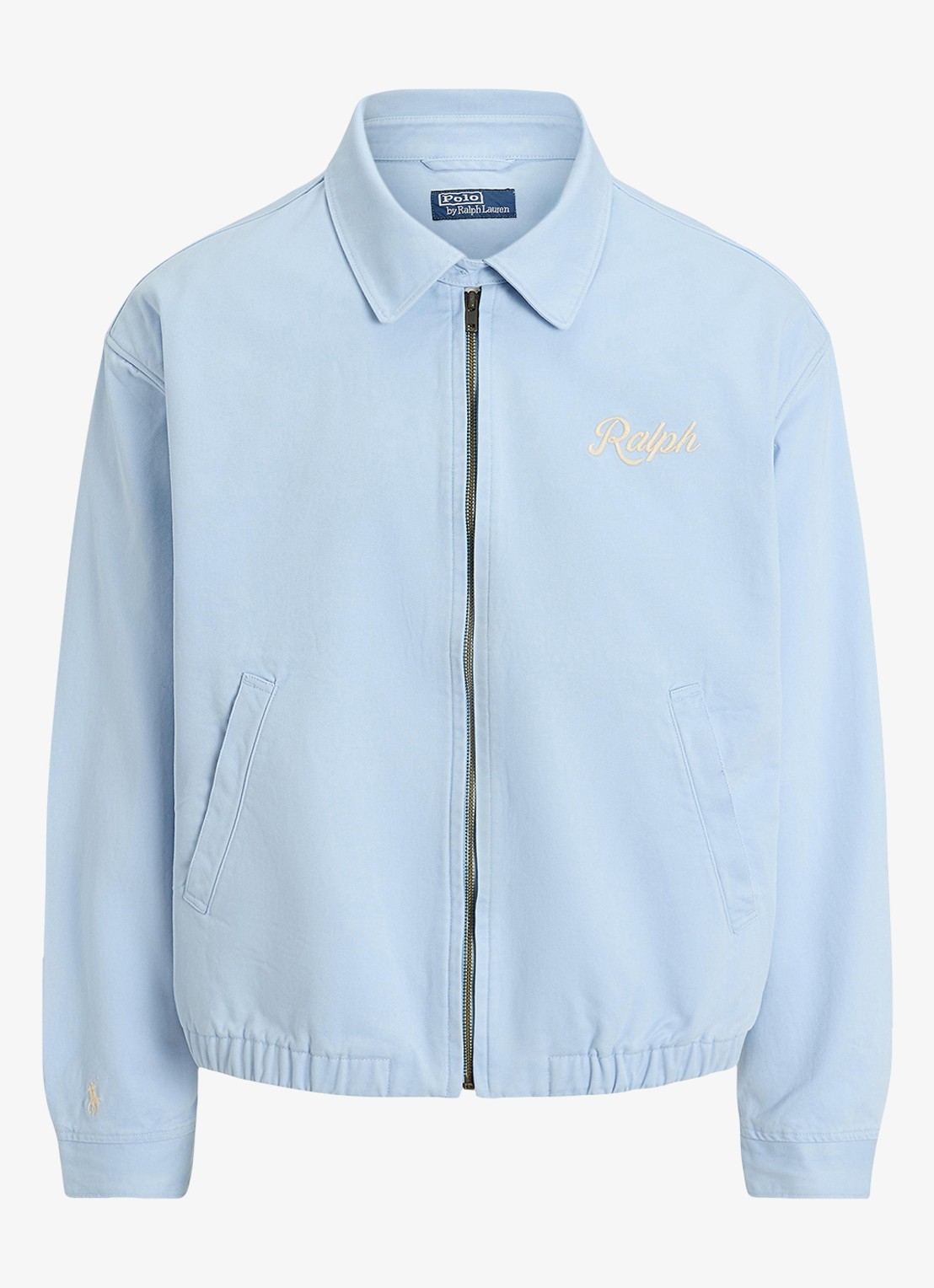 Ralph Lauren Jack met logoborduring - voorkant southport blue / blauw