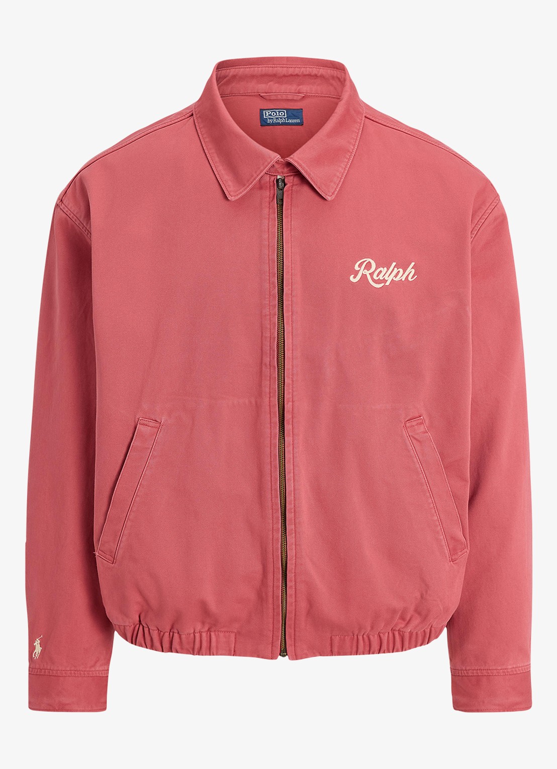 Ralph Lauren Jack met logoborduring - voorkant 2 nantucket red / rood