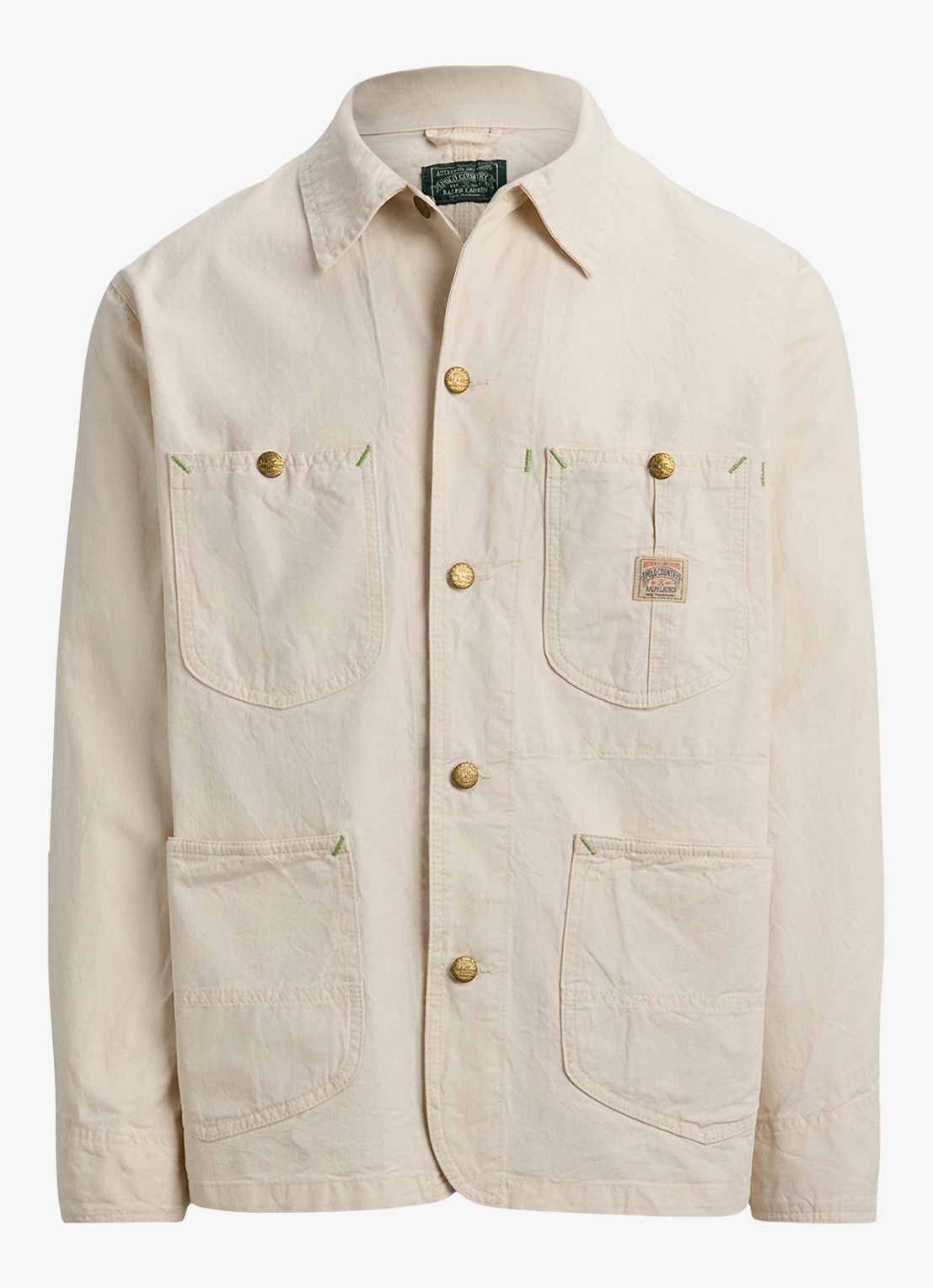 Ralph Lauren Jack met opgestikte zakken - voorkant 4 barlows v2 / gebroken wit
