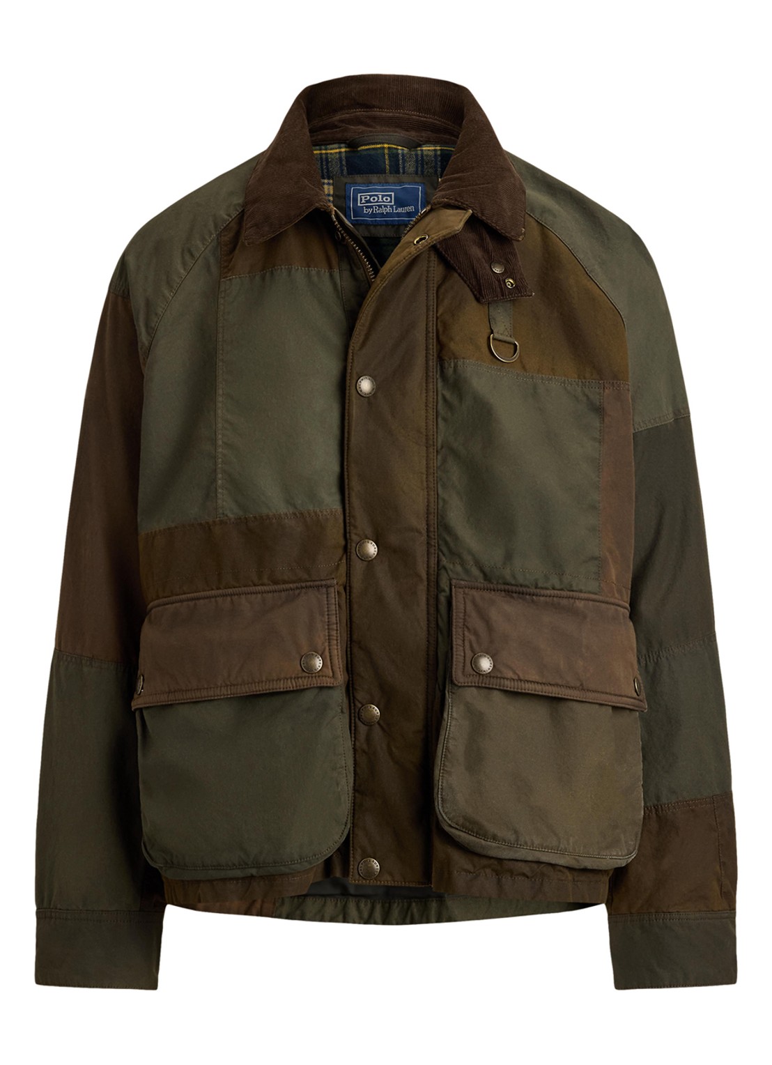 Ralph Lauren Jack met opgestikte zakken - voorkant patchwork multi