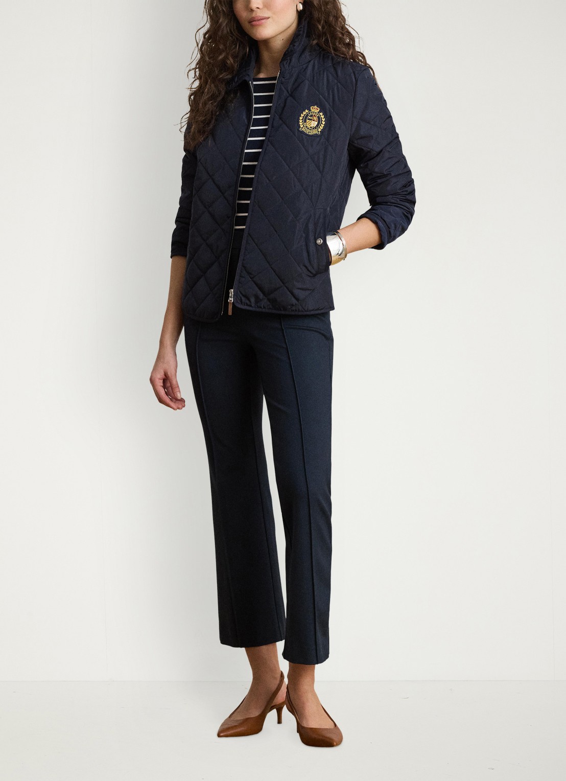 Ralph Lauren Jack met quilt patroon - voorkant 4 blauw