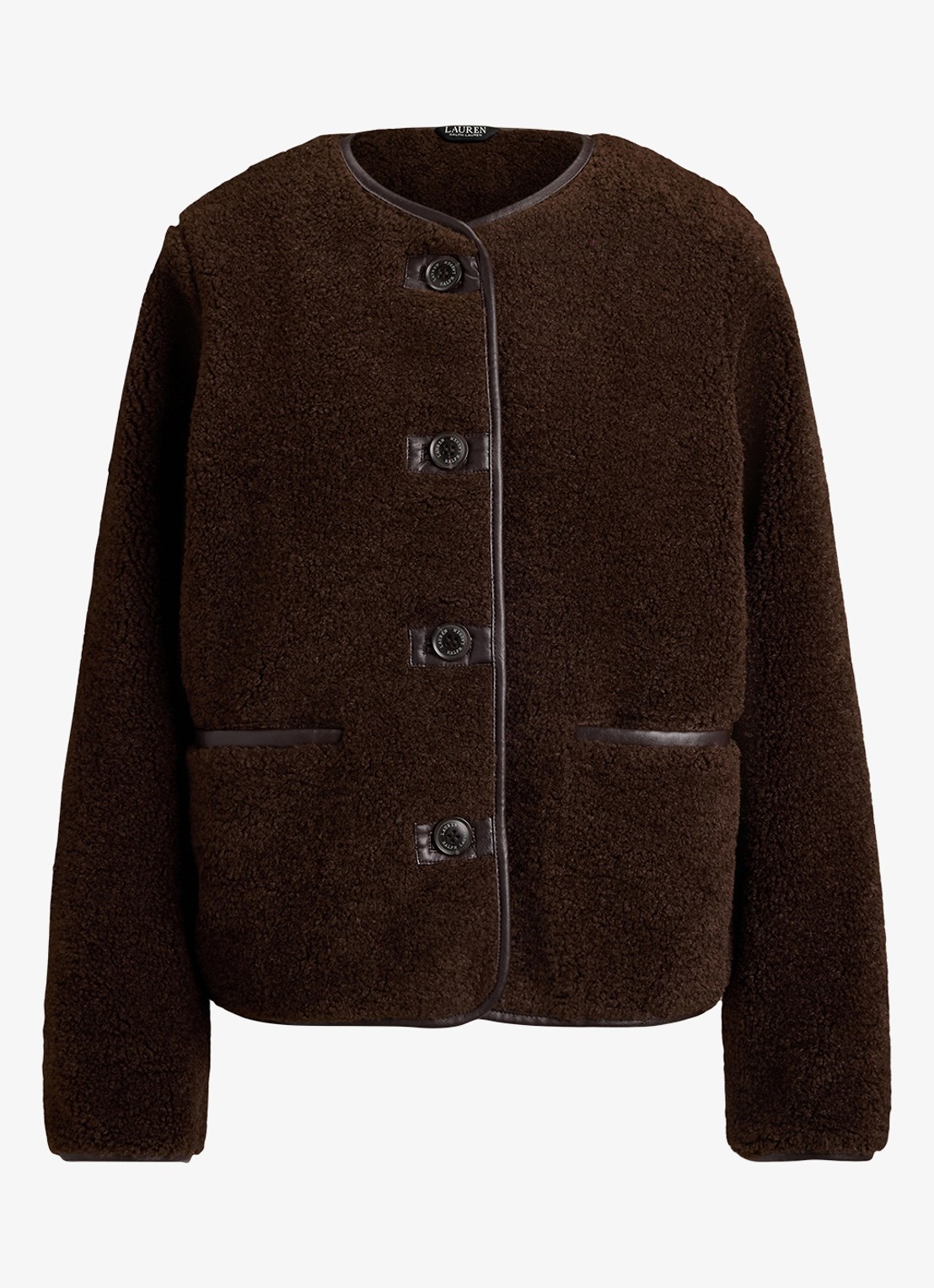 Ralph Lauren Jack van teddy met steekzakken - voorkant 4 circuit brown / bruin