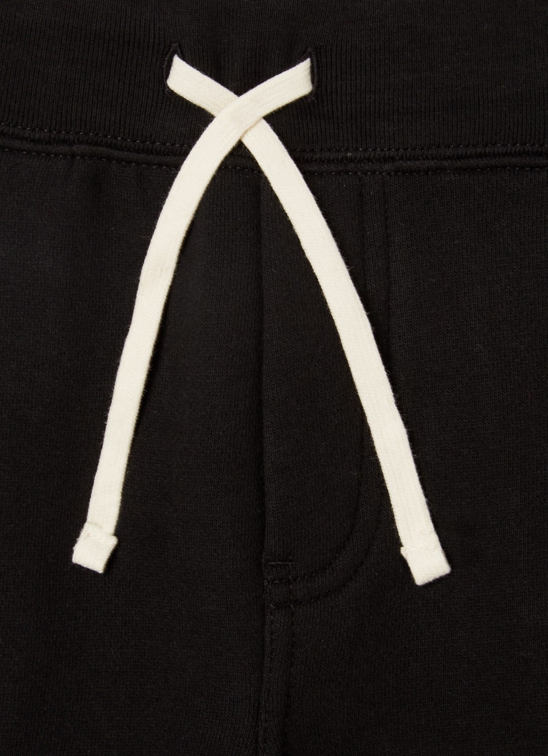 Ralph Lauren Joggingbroek met logoborduring en trekkoord  - detail 3 zwart