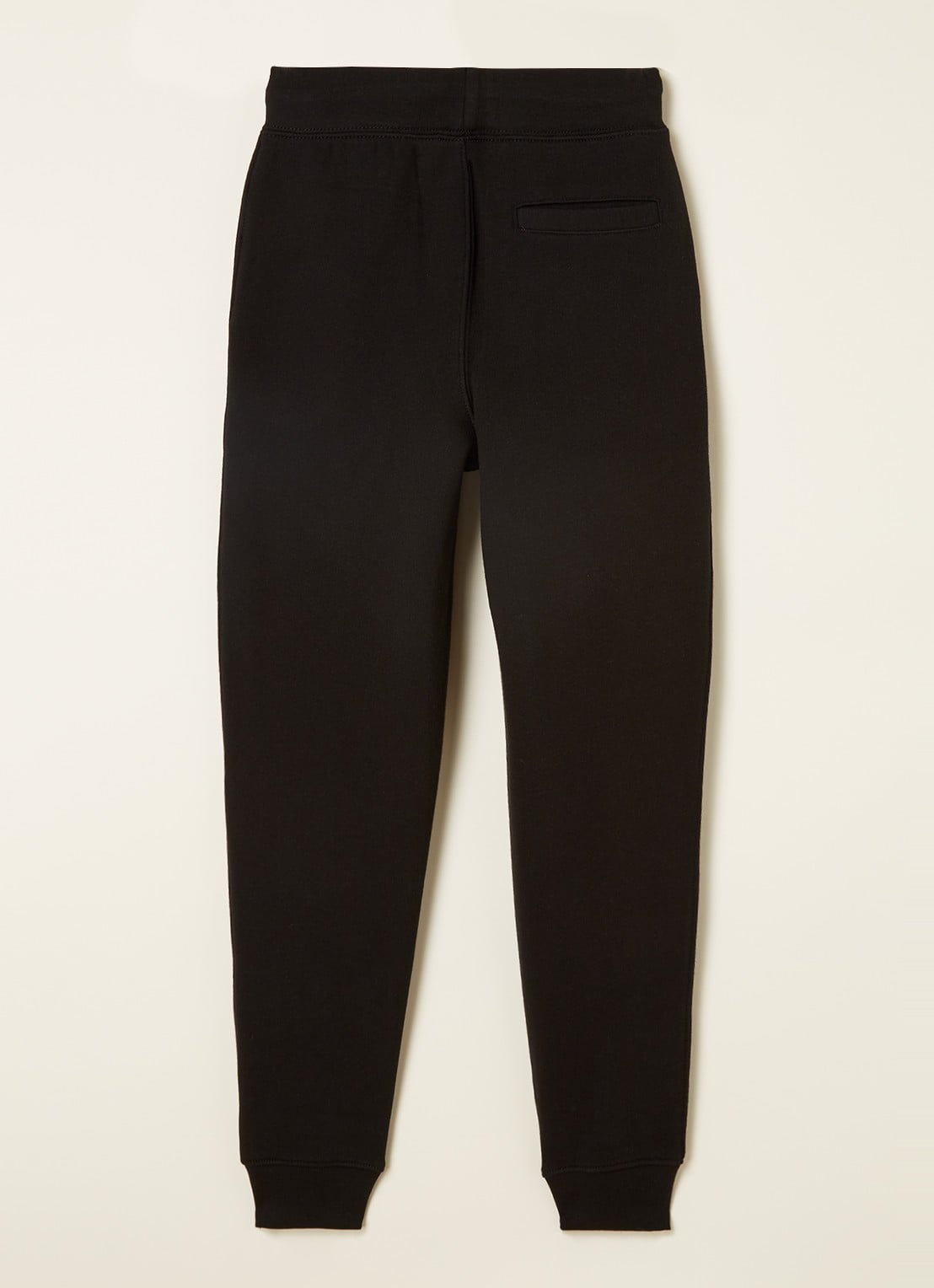Ralph Lauren Joggingbroek met logoborduring en trekkoord  - voorkant 2 zwart