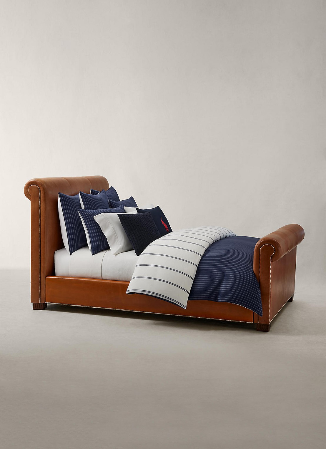 Ralph Lauren Kerrigan kussensloop - detail 7 donkerblauw