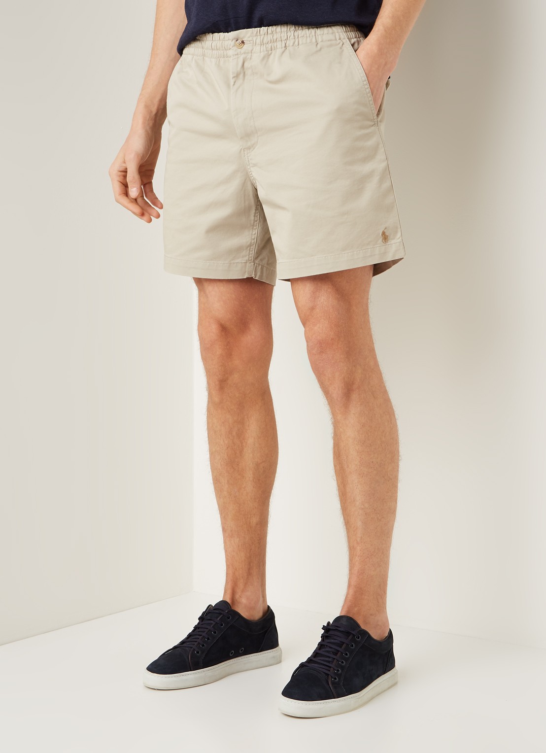 Ralph Lauren Korte broek van katoen met steekzakken  - detail 8 beige