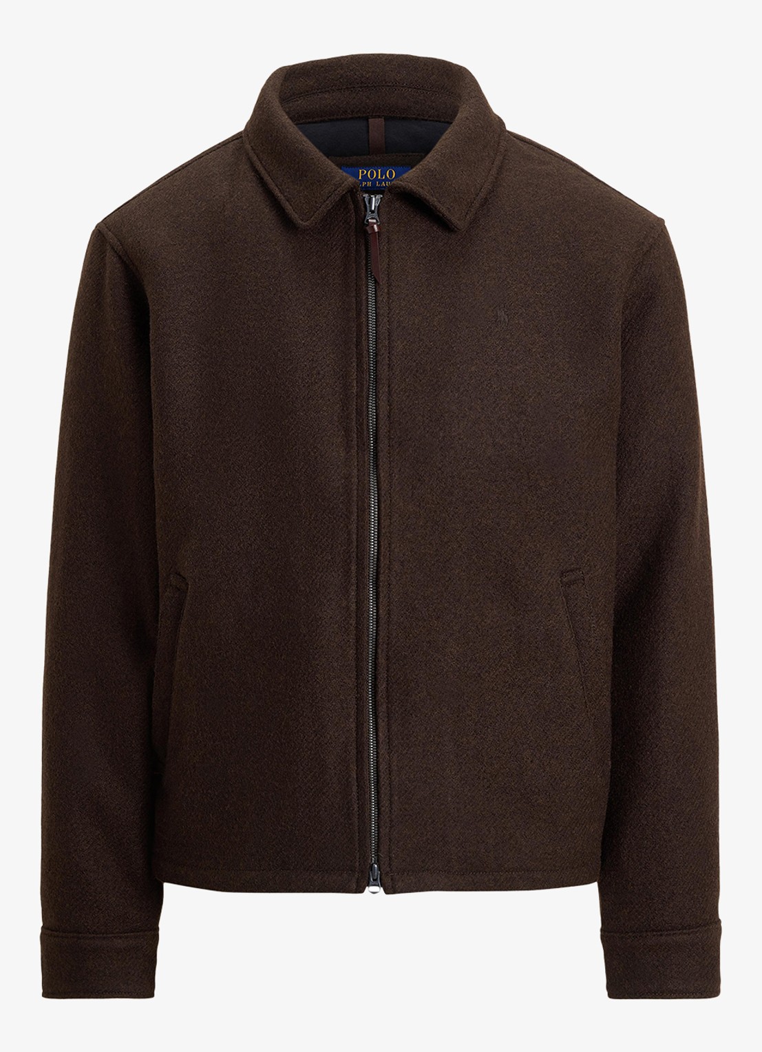 Ralph Lauren Langdon jack met steekzakken - voorkant circuit brown / donkerbruin