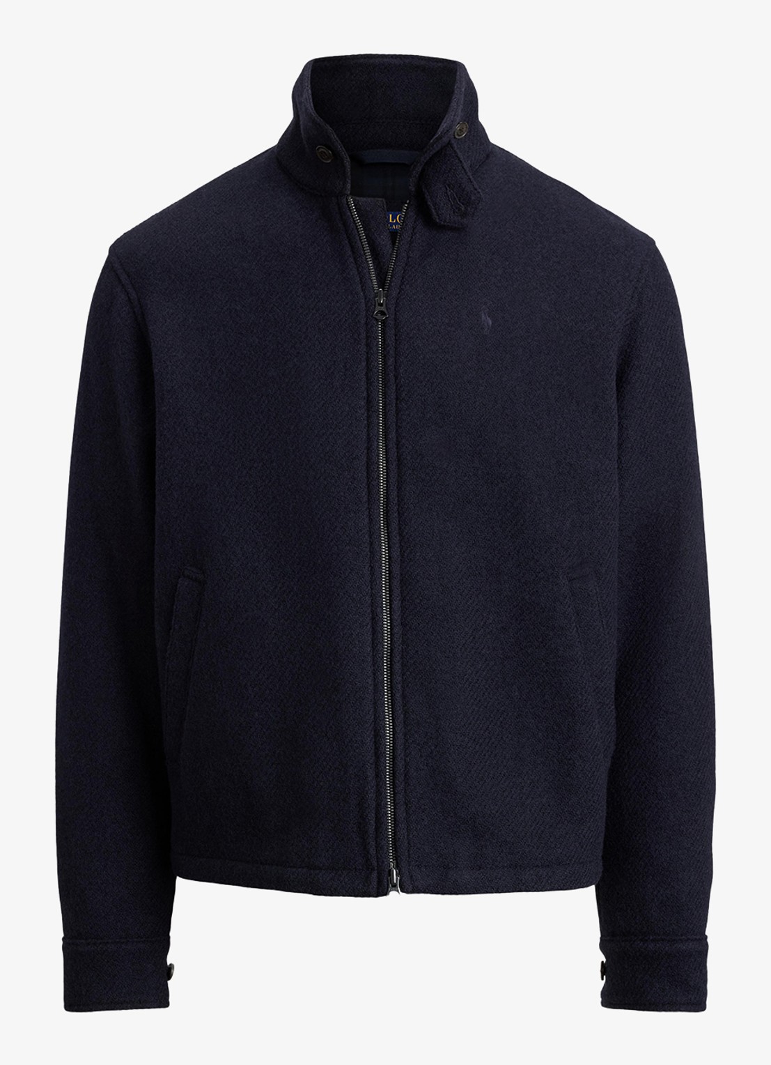 Ralph Lauren Langdon jack met steekzakken - voorkant collection navy / donkerblauw