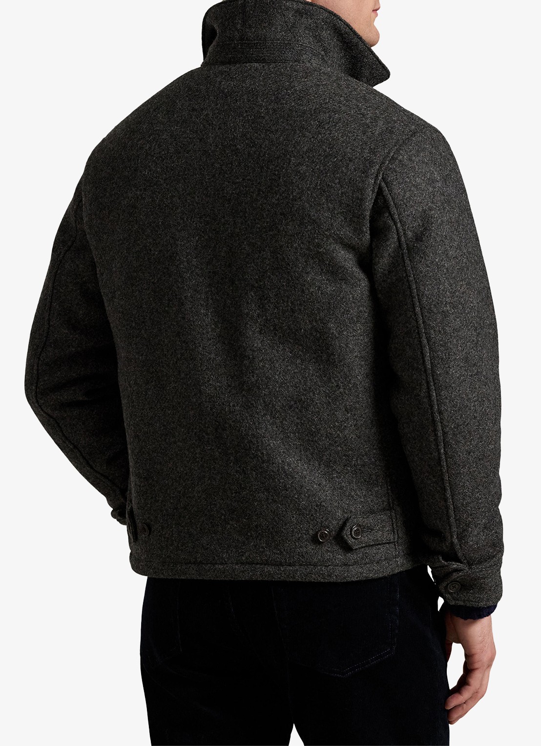 Ralph Lauren Langdon jack met steekzakken - achterkant 5 barclay heather / grijs