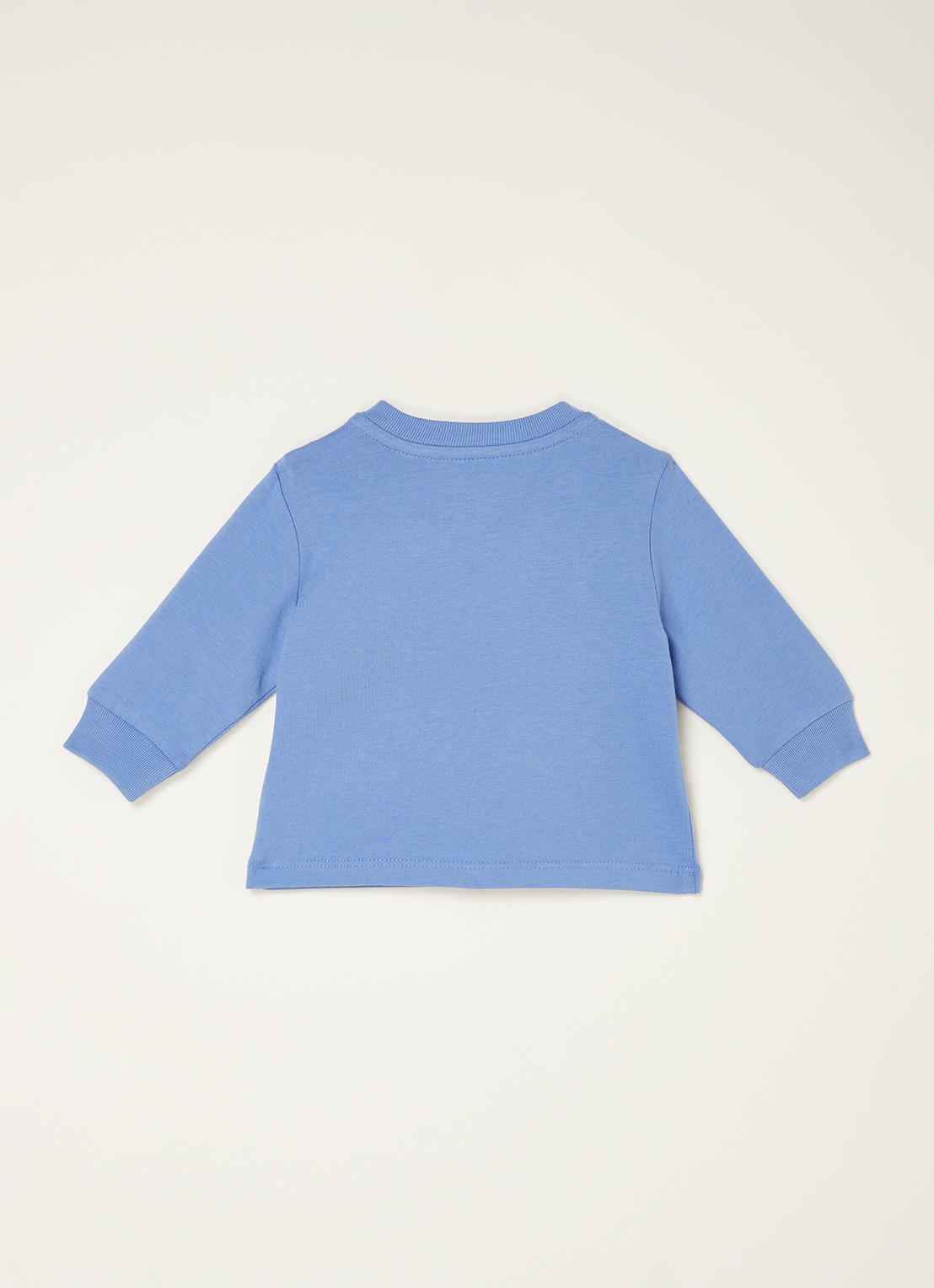 Ralph Lauren Longsleeve met logoborduring  - voorkant 2 lavendel