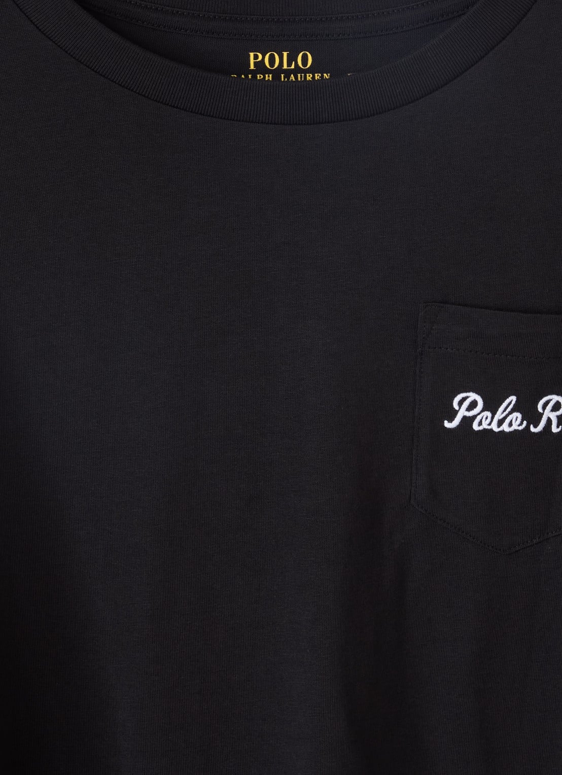 Ralph Lauren Longsleeve met logoprint - detail 3 zwart