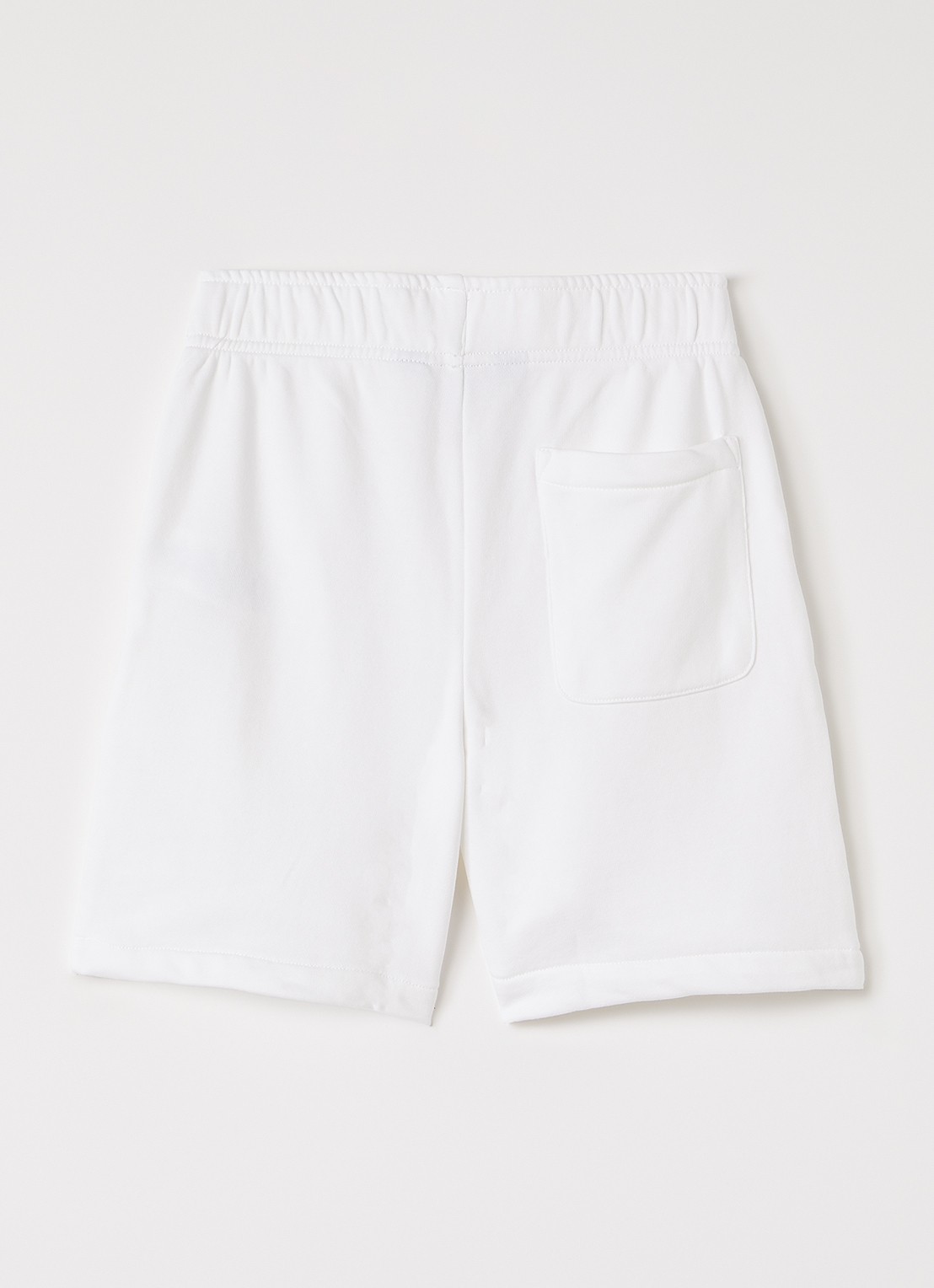 Ralph Lauren Loose fit korte joggingbroek met logo - voorkant 2 wit