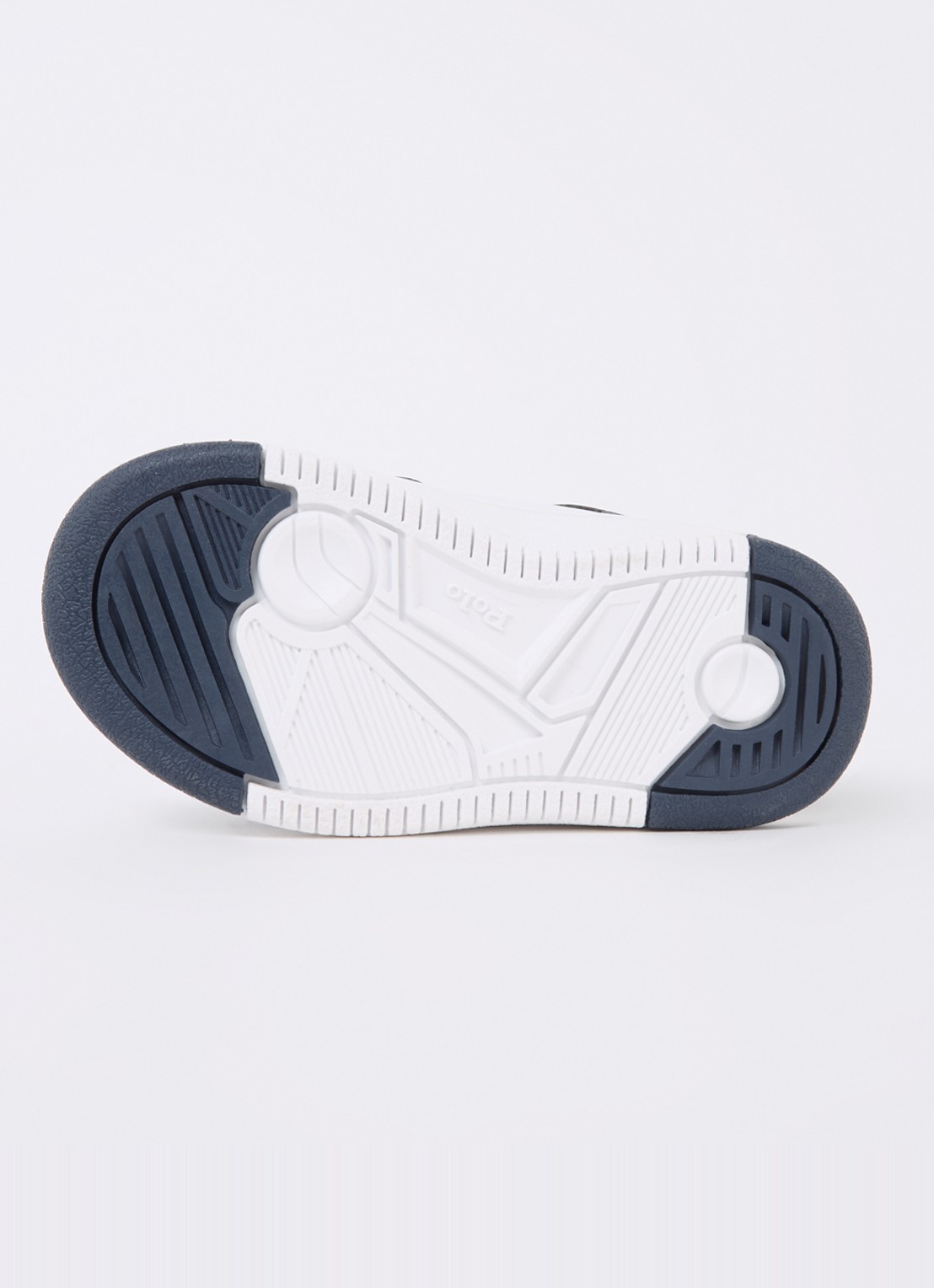 Ralph Lauren Master Court sneaker met logoborduring - detail 2 donkerblauw