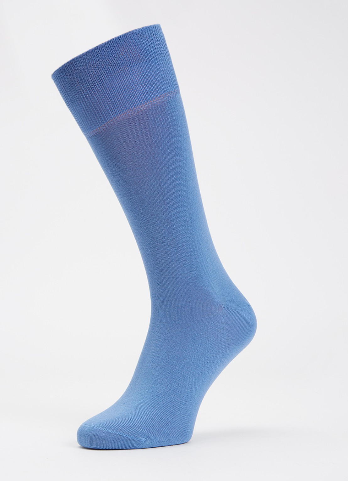 Ralph Lauren Mercerized sokken met logoborduring in 3-pack - detail blauw