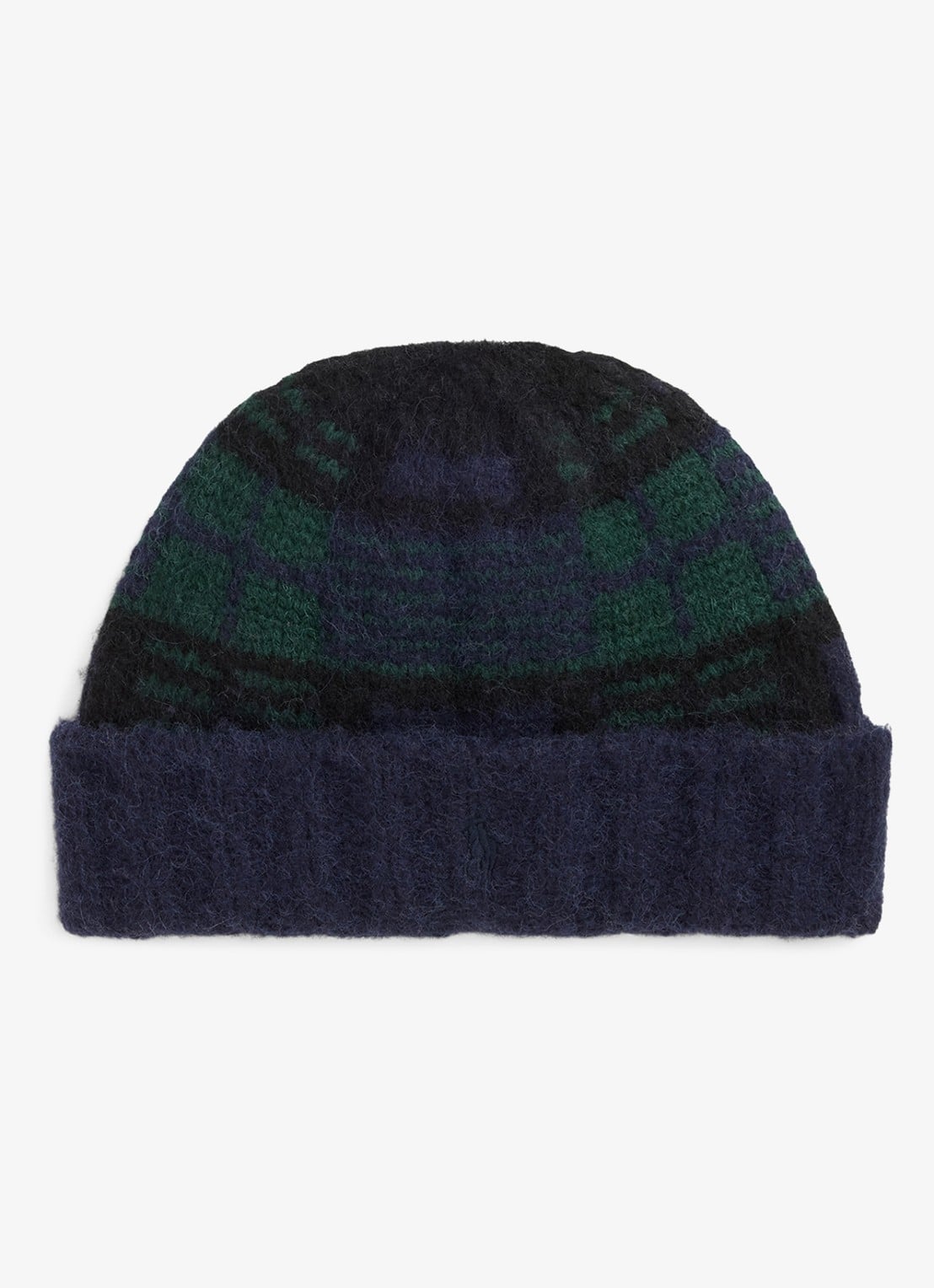 Ralph Lauren Muts met ruitdessin - voorkant blackwatch / zwart