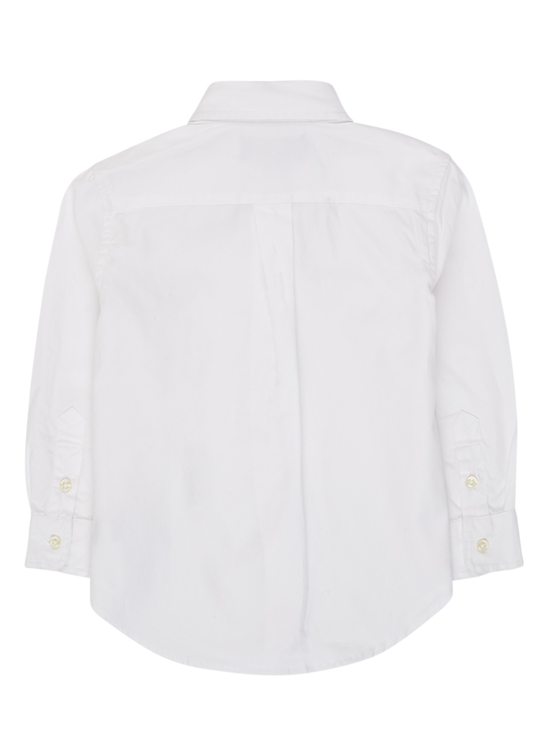 Ralph Lauren Overhemd met logoborduring - achterkant wit