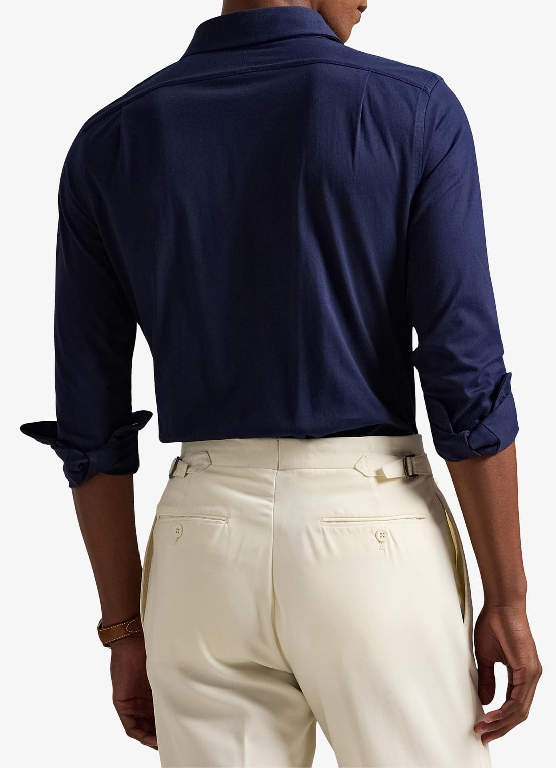 Ralph Lauren Overhemd met logoborduring - achterkant cruise navy / donkerblauw
