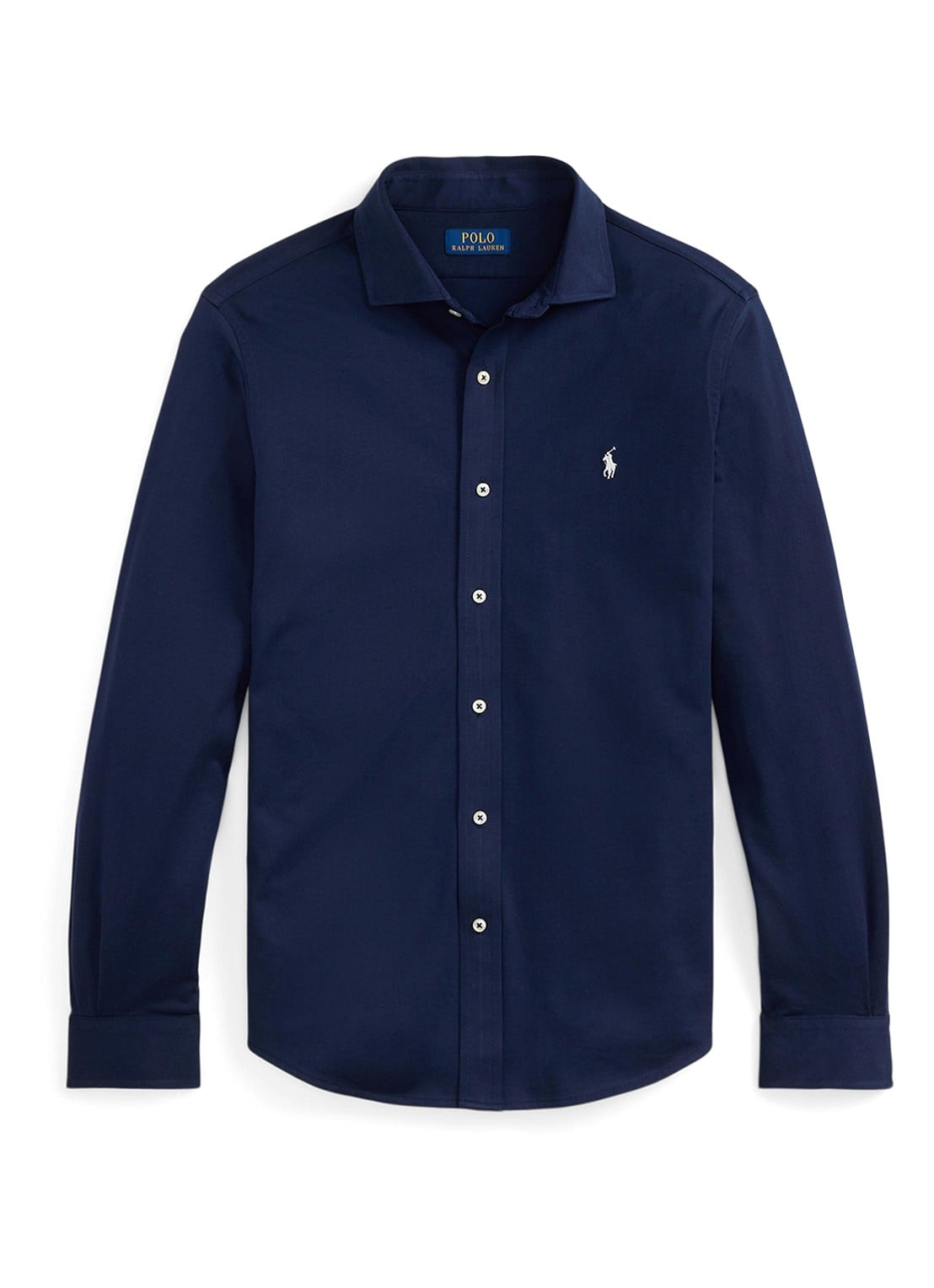 Ralph Lauren Overhemd met logoborduring - voorkant 2 cruise navy / donkerblauw