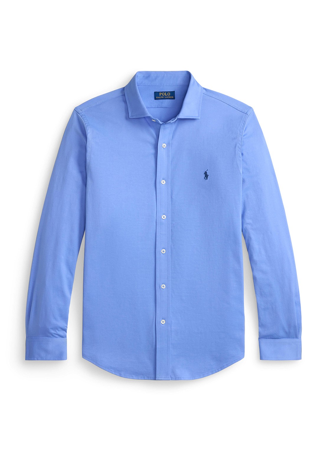Ralph Lauren Overhemd met logoborduring - voorkant 4 harbor island blue-2wnz