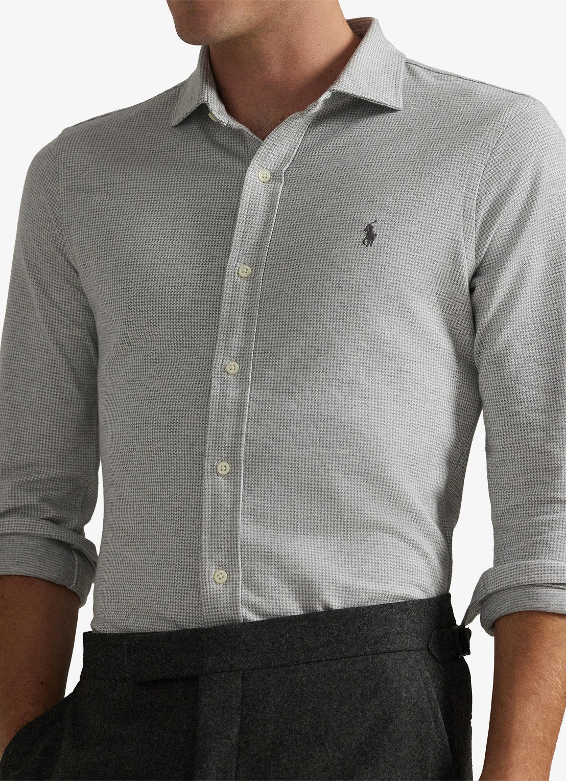 Ralph Lauren Overhemd met logoborduring - detail 5 andover cream / creme