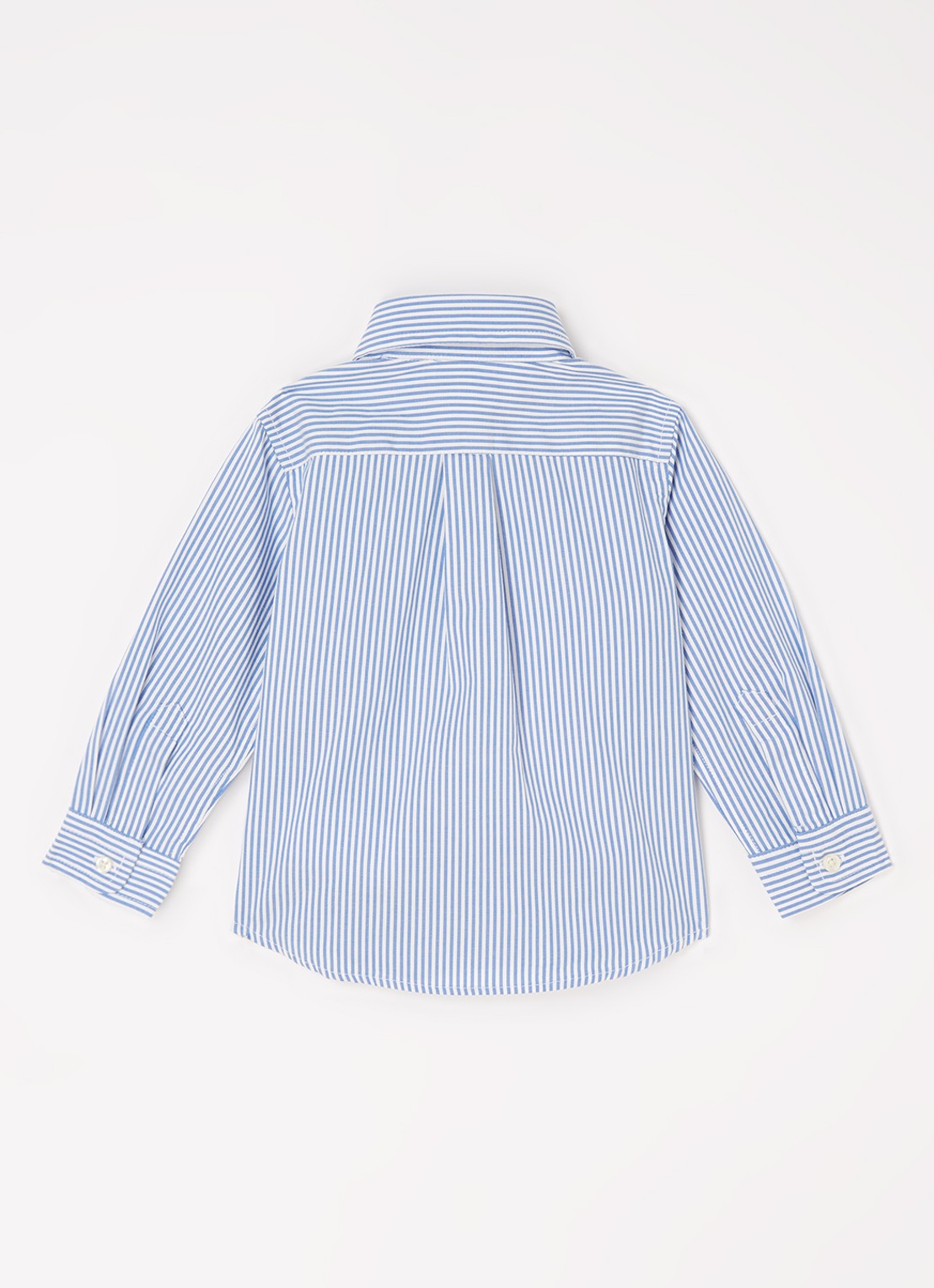 Ralph Lauren Overhemd met streepprint - achterkant blauw