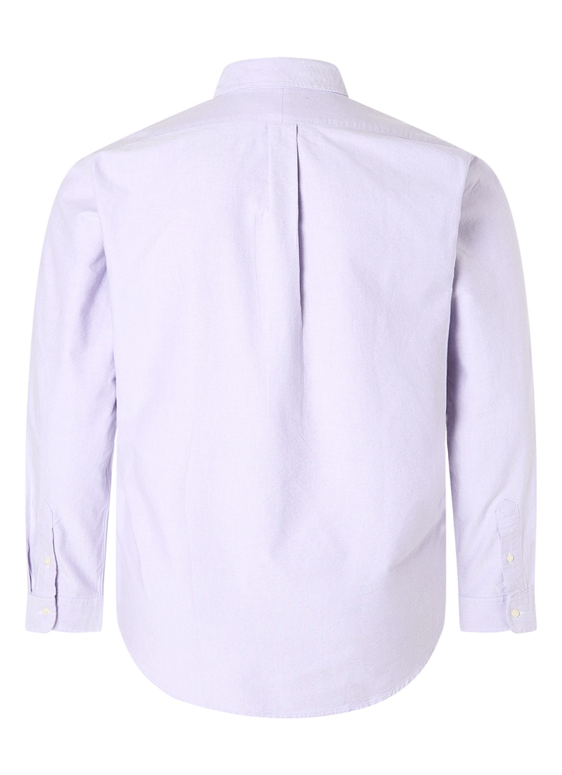 Ralph Lauren Oxford custom fit overhemd met button down kraag - achterkant 5 thistle / paars
