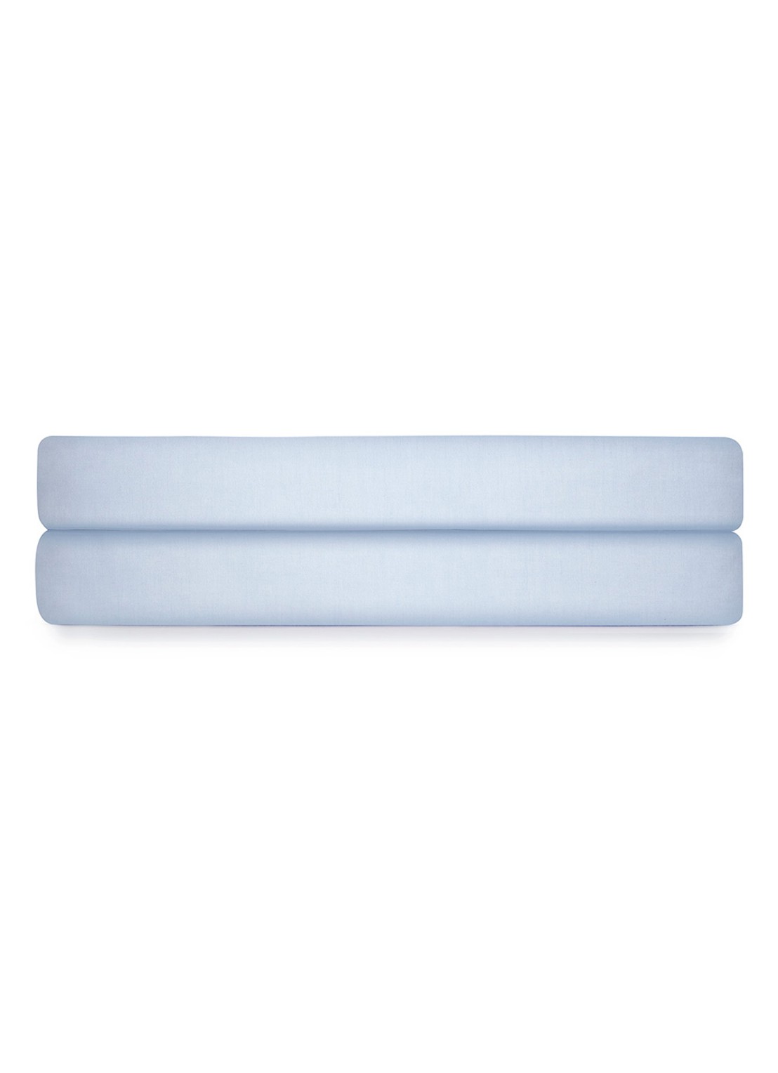 Ralph Lauren Oxford hoeslaken van katoen perkal 200TC, hoekhoogte 33,5 cm - voorkant blauw