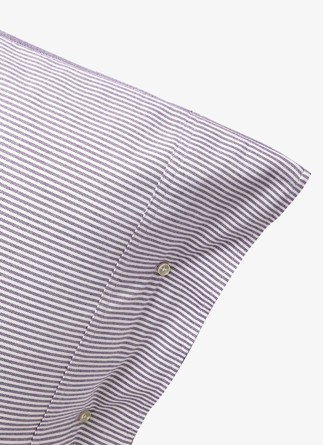 Ralph Lauren Oxford kussensloop van katoen perkal in 2-pack - voorkant 2 lila