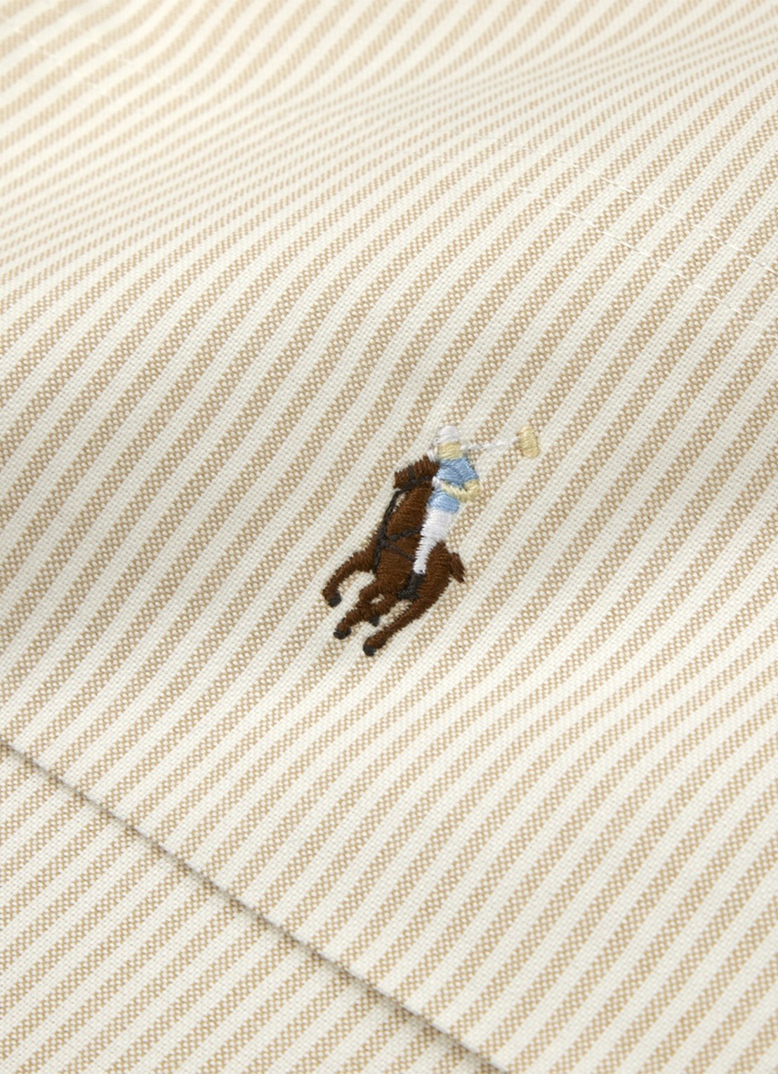 Ralph Lauren Oxford laken van katoen perkal 80TC - detail beige