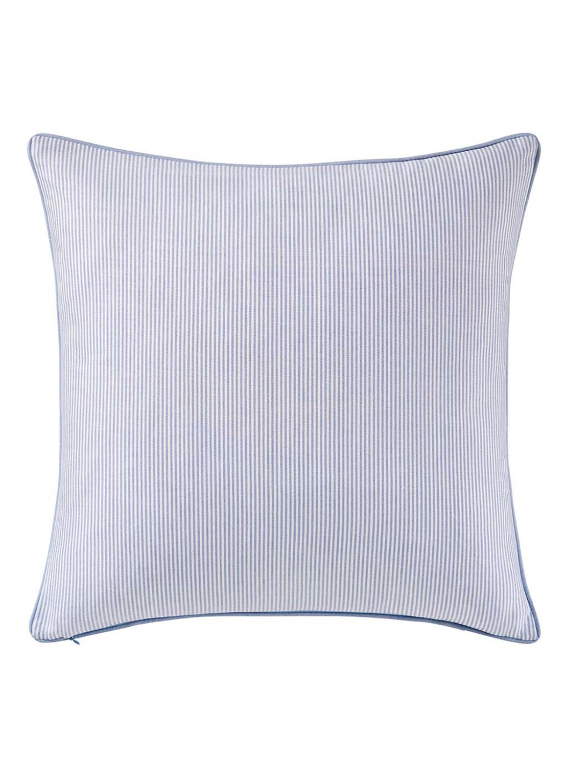 Ralph Lauren Oxford sierkussenhoes  50 x 50 cm - voorkant 6 blauw