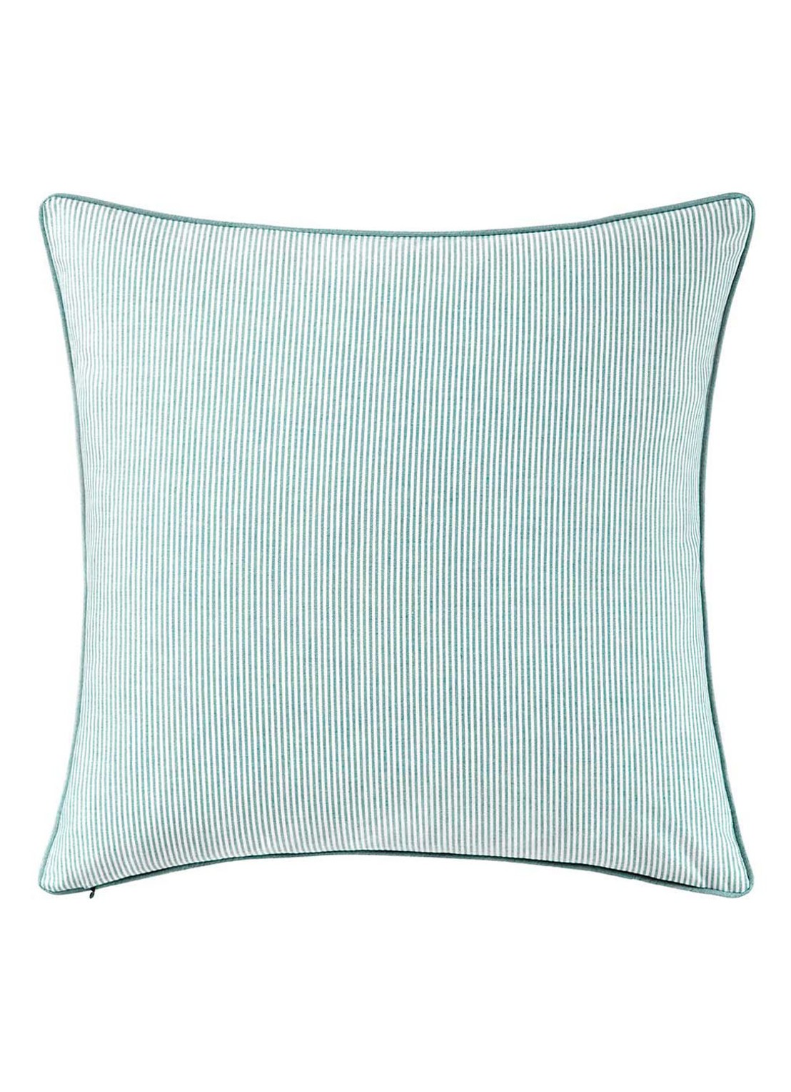 Ralph Lauren Oxford sierkussenhoes  50 x 50 cm - detail 7 turquoise