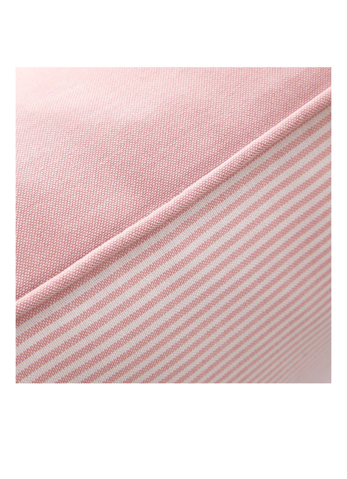 Ralph Lauren Oxford sierkussenhoes  50 x 50 cm - detail 5 lichtroze
