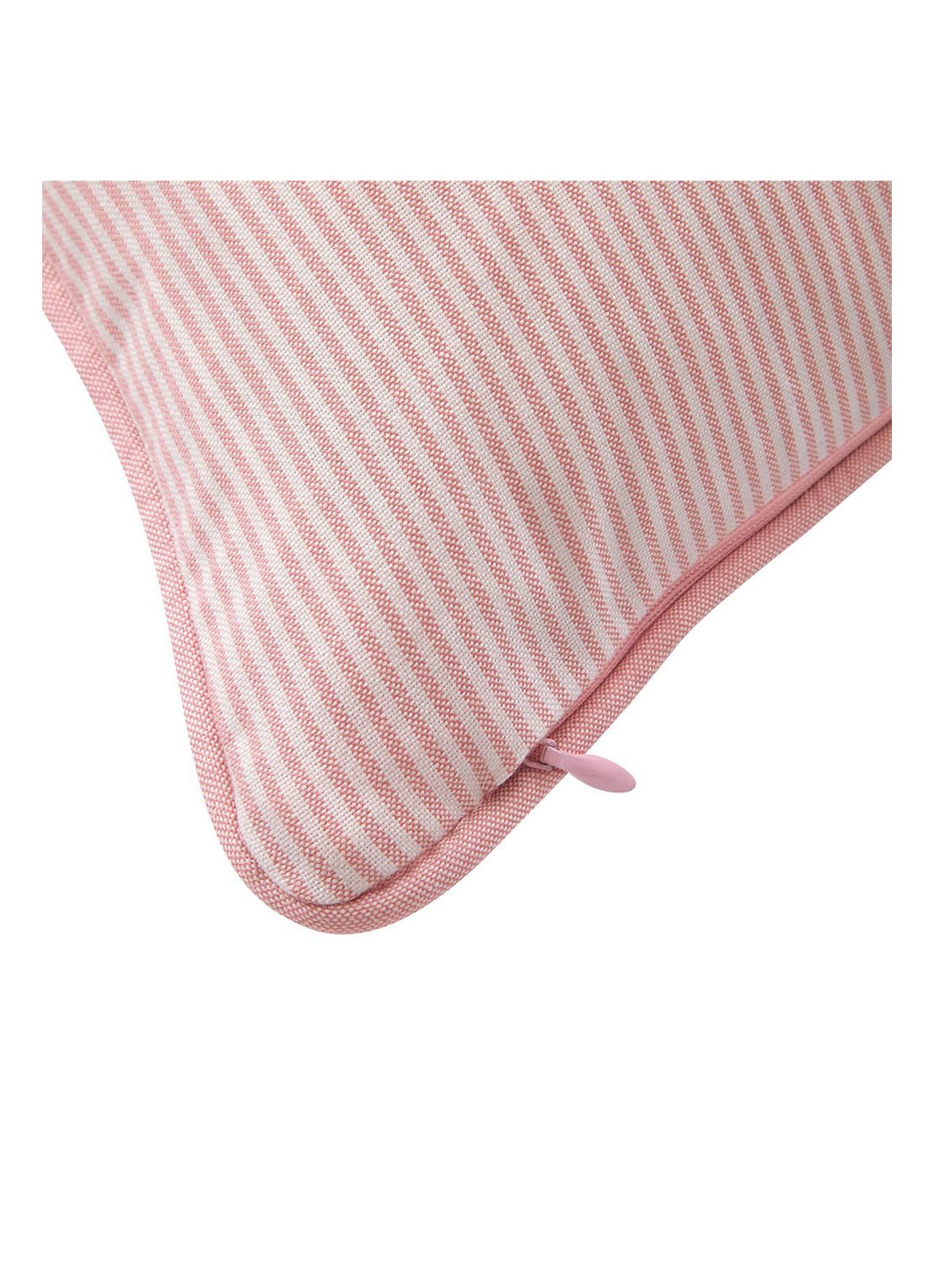 Ralph Lauren Oxford sierkussenhoes  50 x 50 cm - detail 6 lichtroze