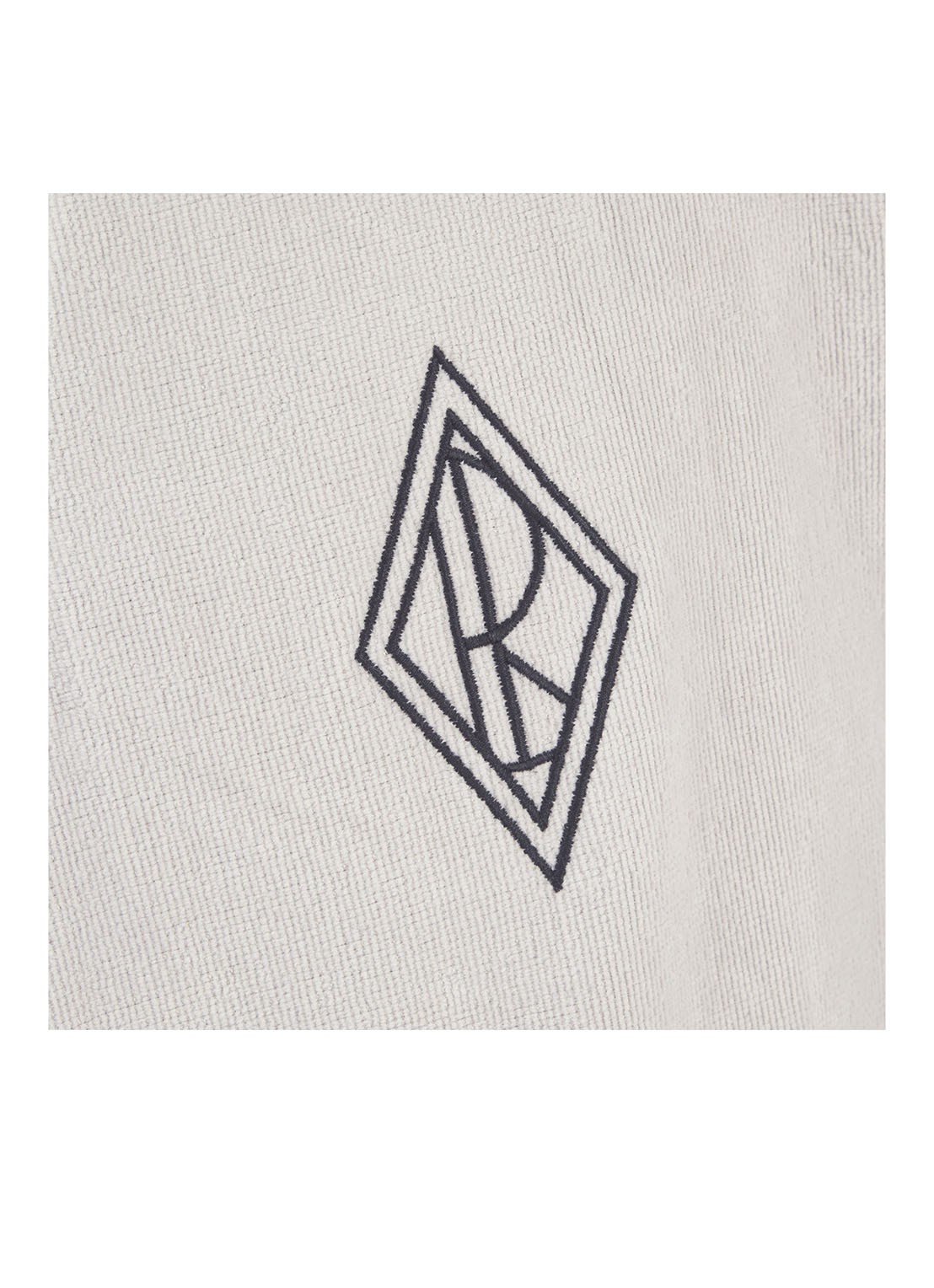 Ralph Lauren Park Row badjas van katoen - detail 4 wit