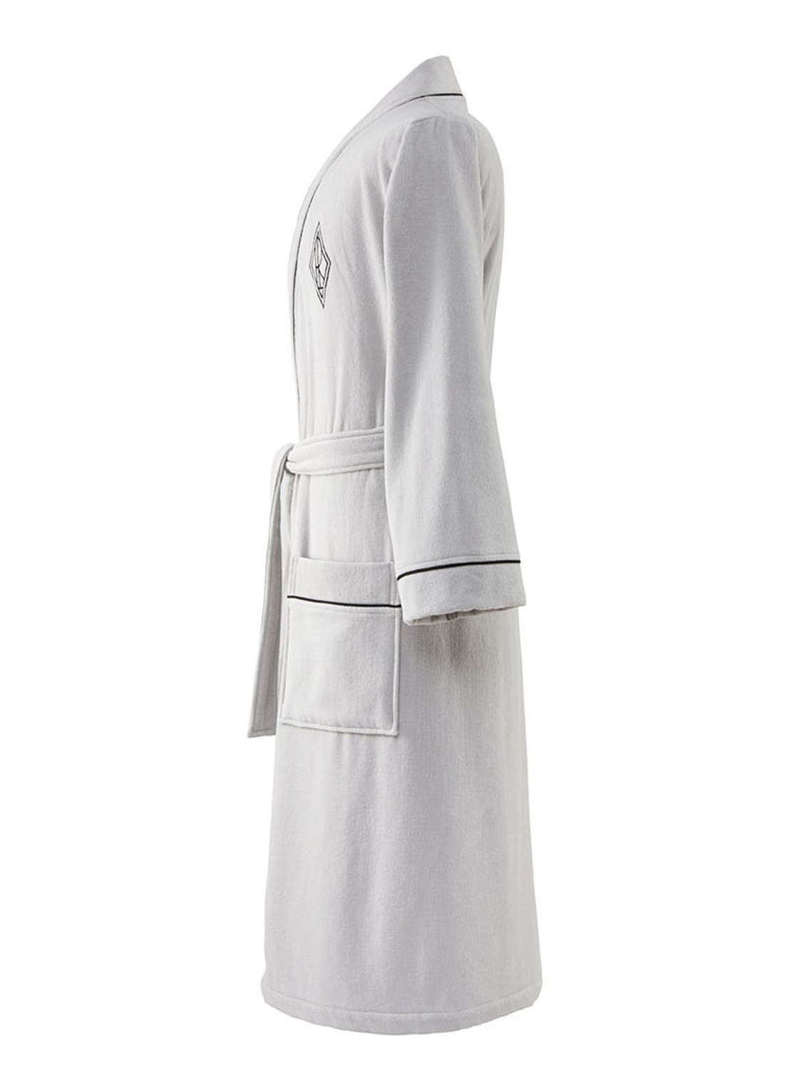 Ralph Lauren Park Row badjas van katoen - detail 7 wit