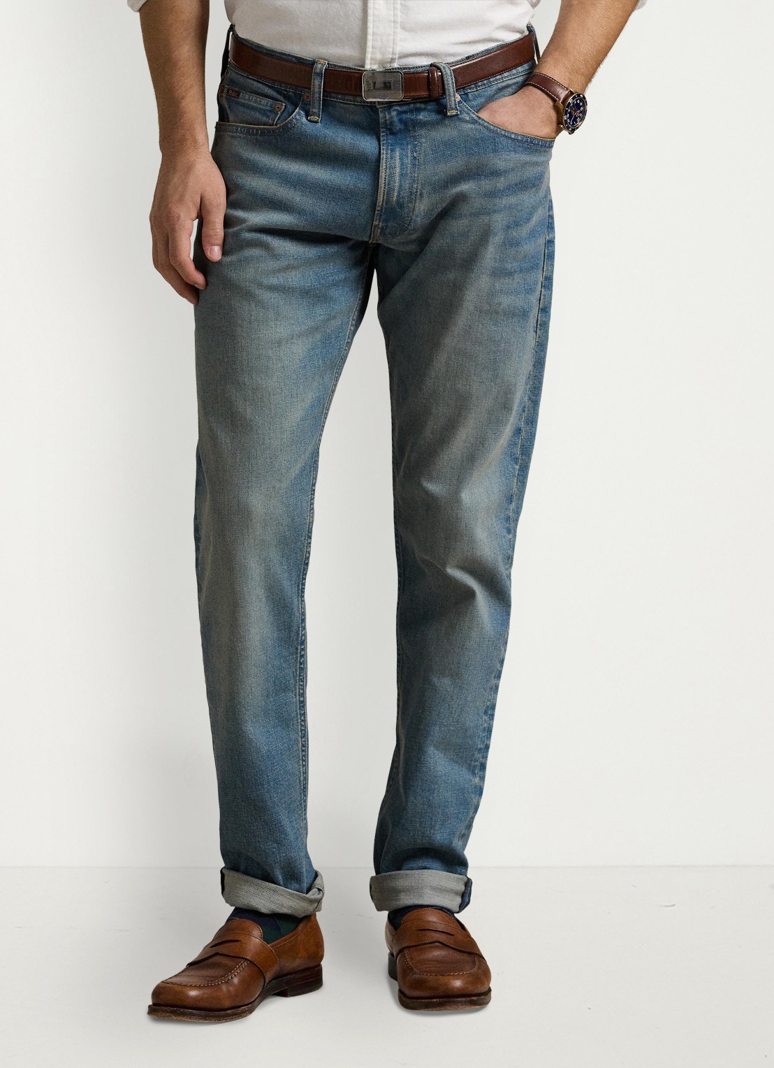 Ralph Lauren Parkside tapered jeans met stretch - detail 3 dixon stretch-2wjh